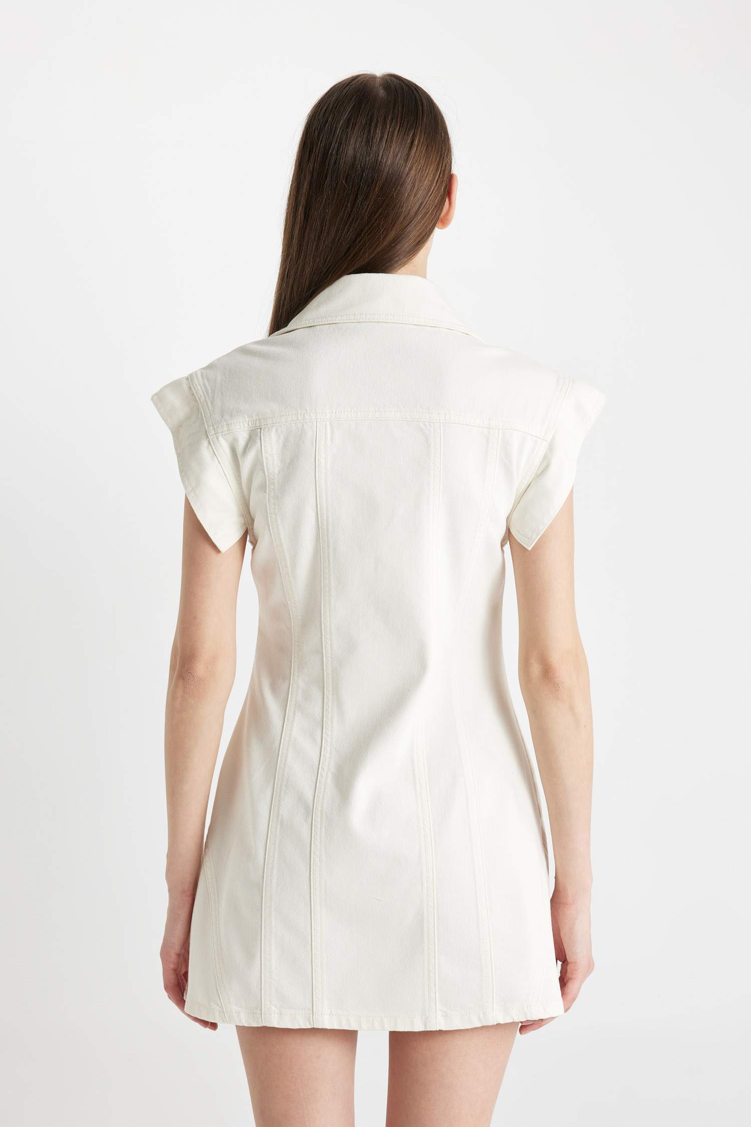 فستان قصير جينز فاشون فيت