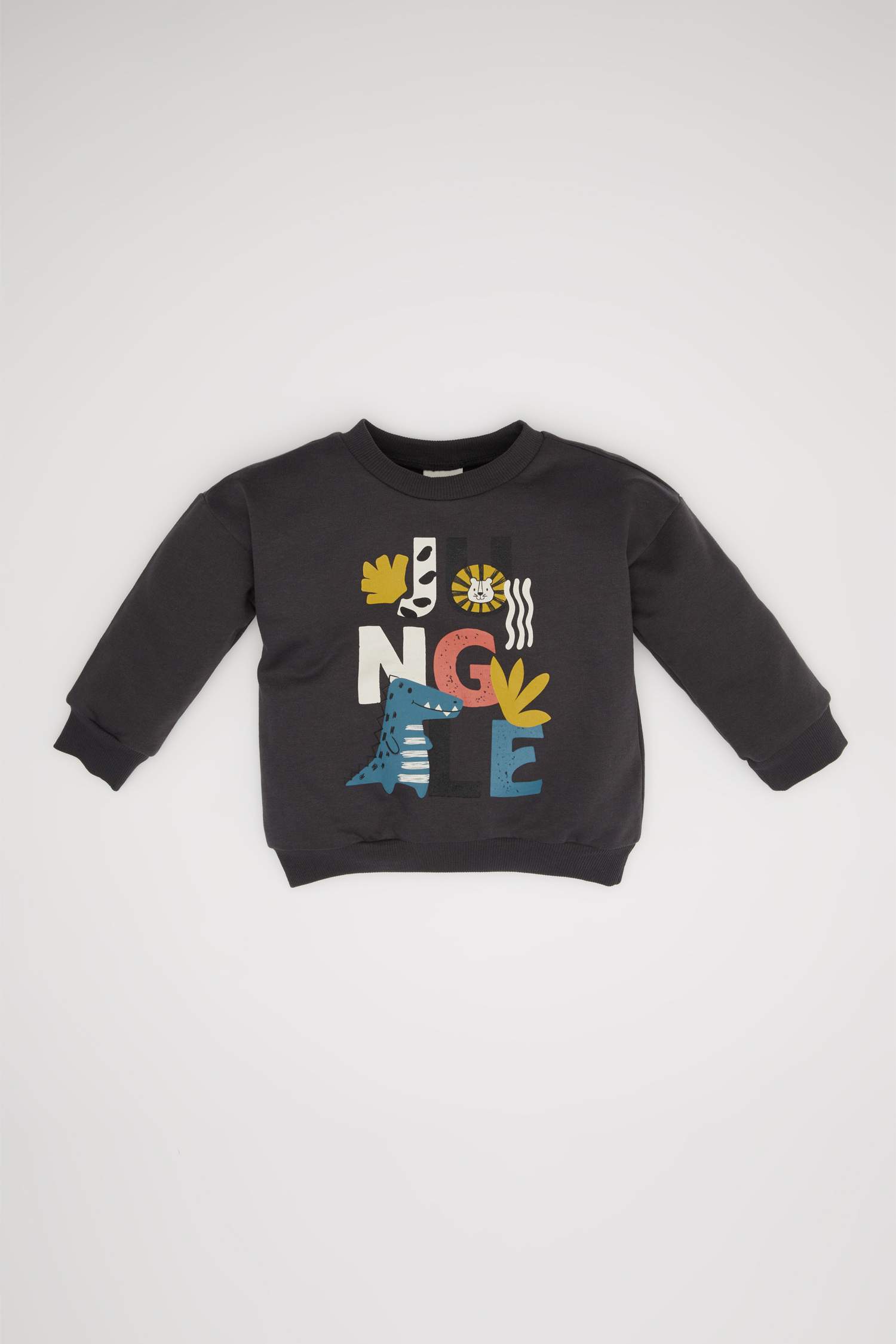 Сәби Ұл қалыпты пішім жануар велосипед мойыны Свитер