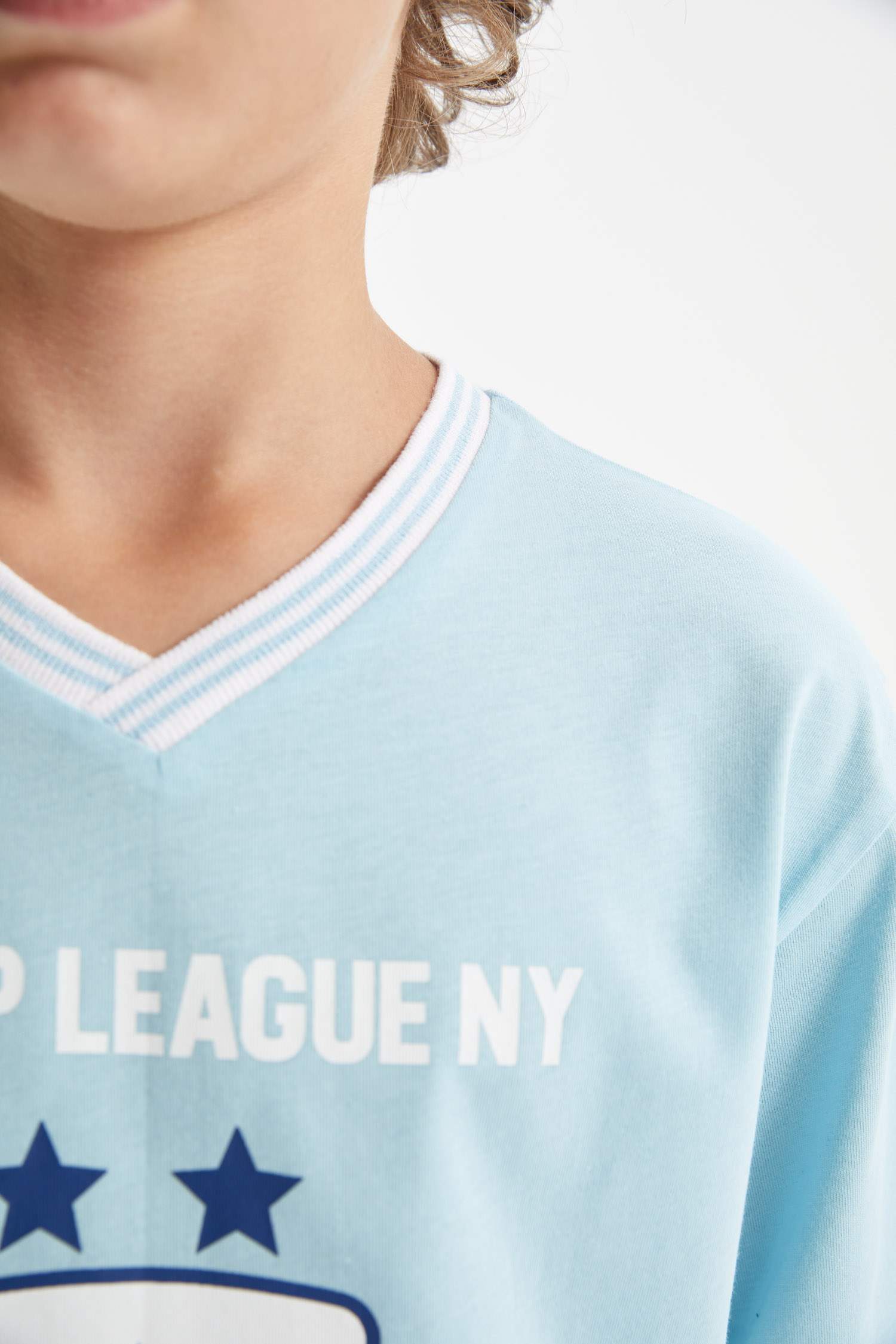 Ensemble De T-Shirt à Manches Courtes Imprimé et Short pour Garçon