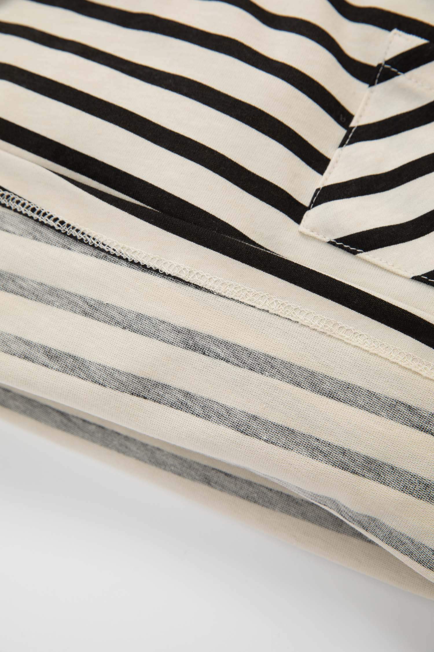 Baby Boy Regular Fit Crew Neck Striped T-Shirt