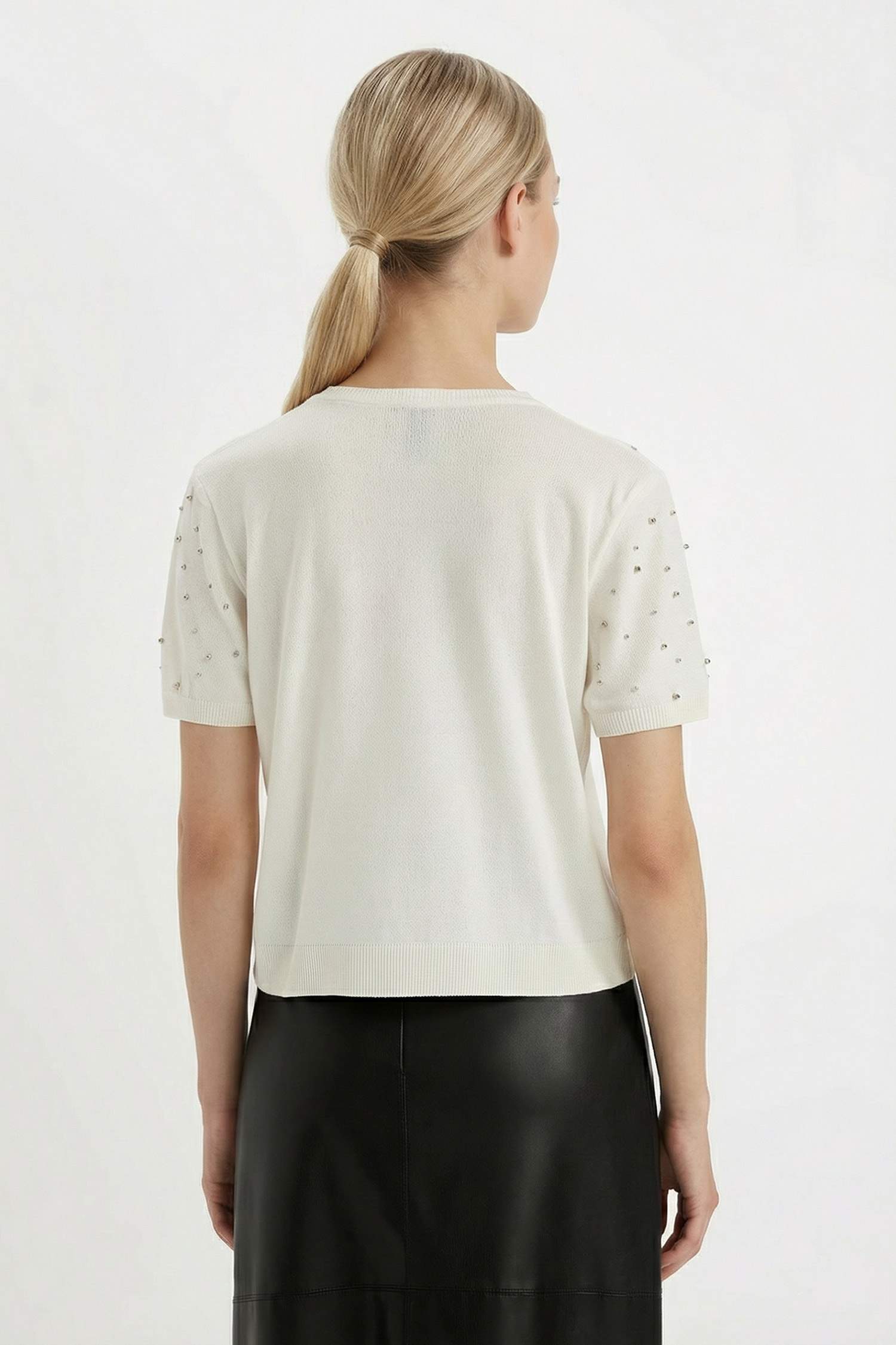 Regular Fit Crew Neck Knitwear T-Shirt