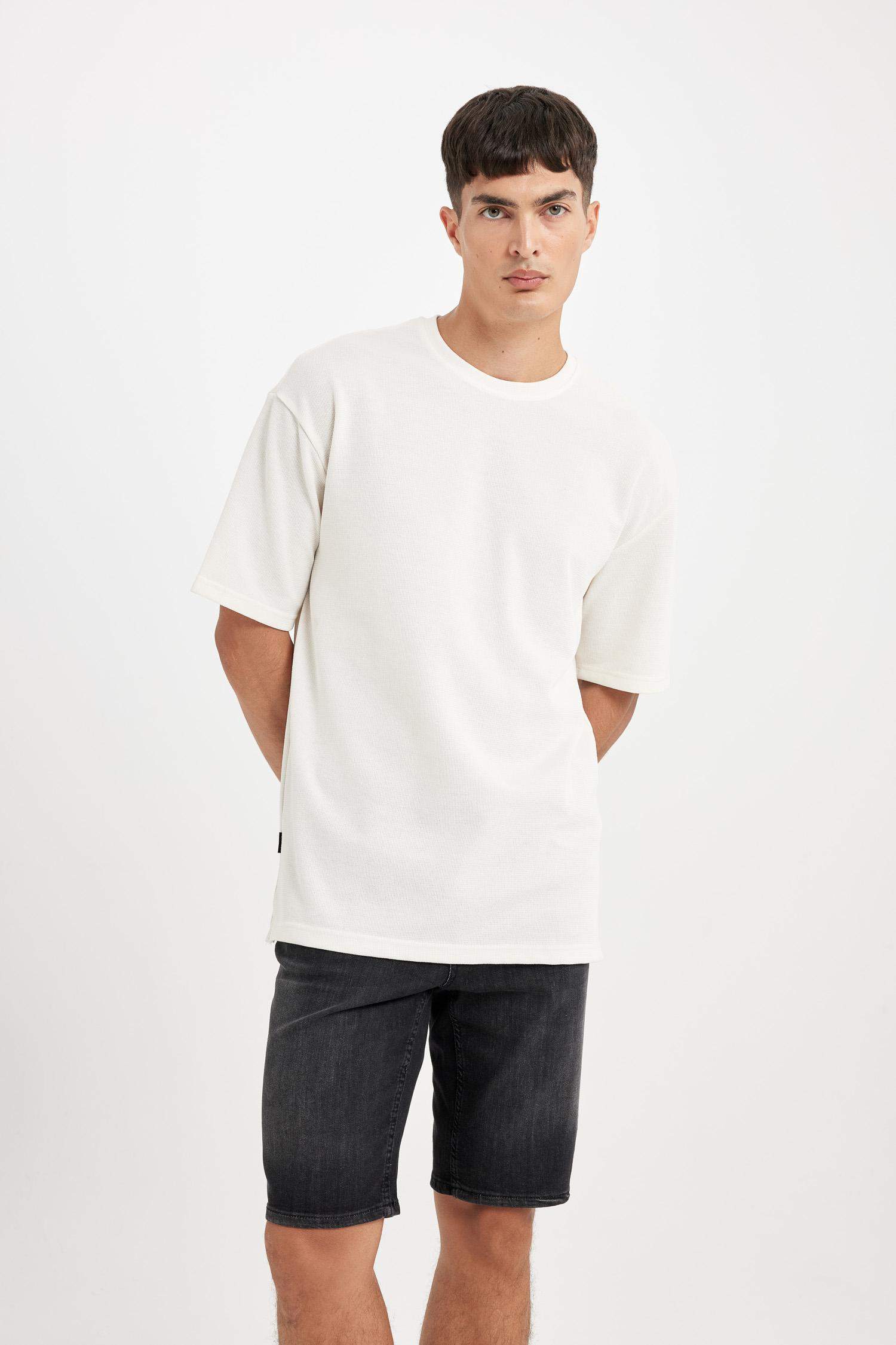 Regular Fit Jean Shorts