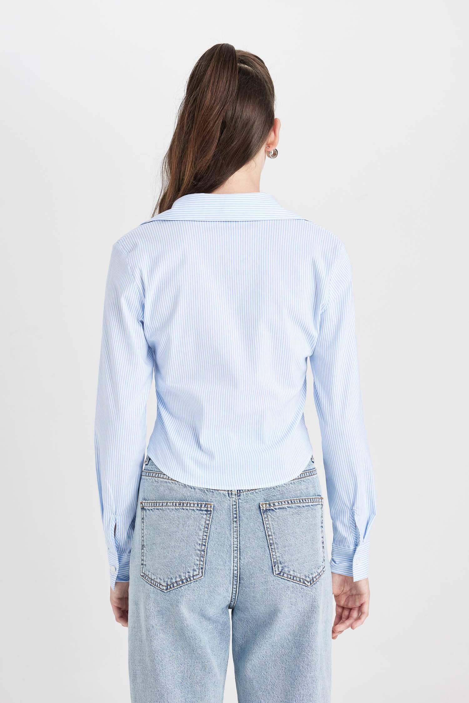 ұзын бұлшықет пішімі Ұзын жеңді көйлек