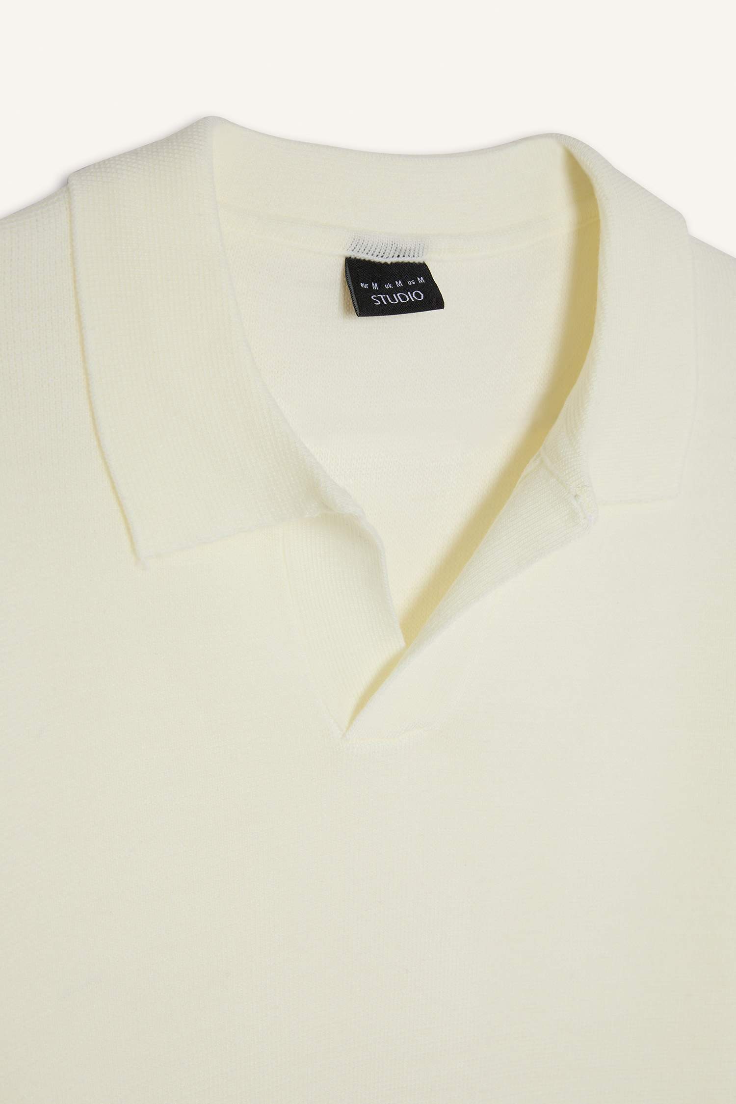 Standart Fit Normal Kesim Polo Yaka Triko Kazak