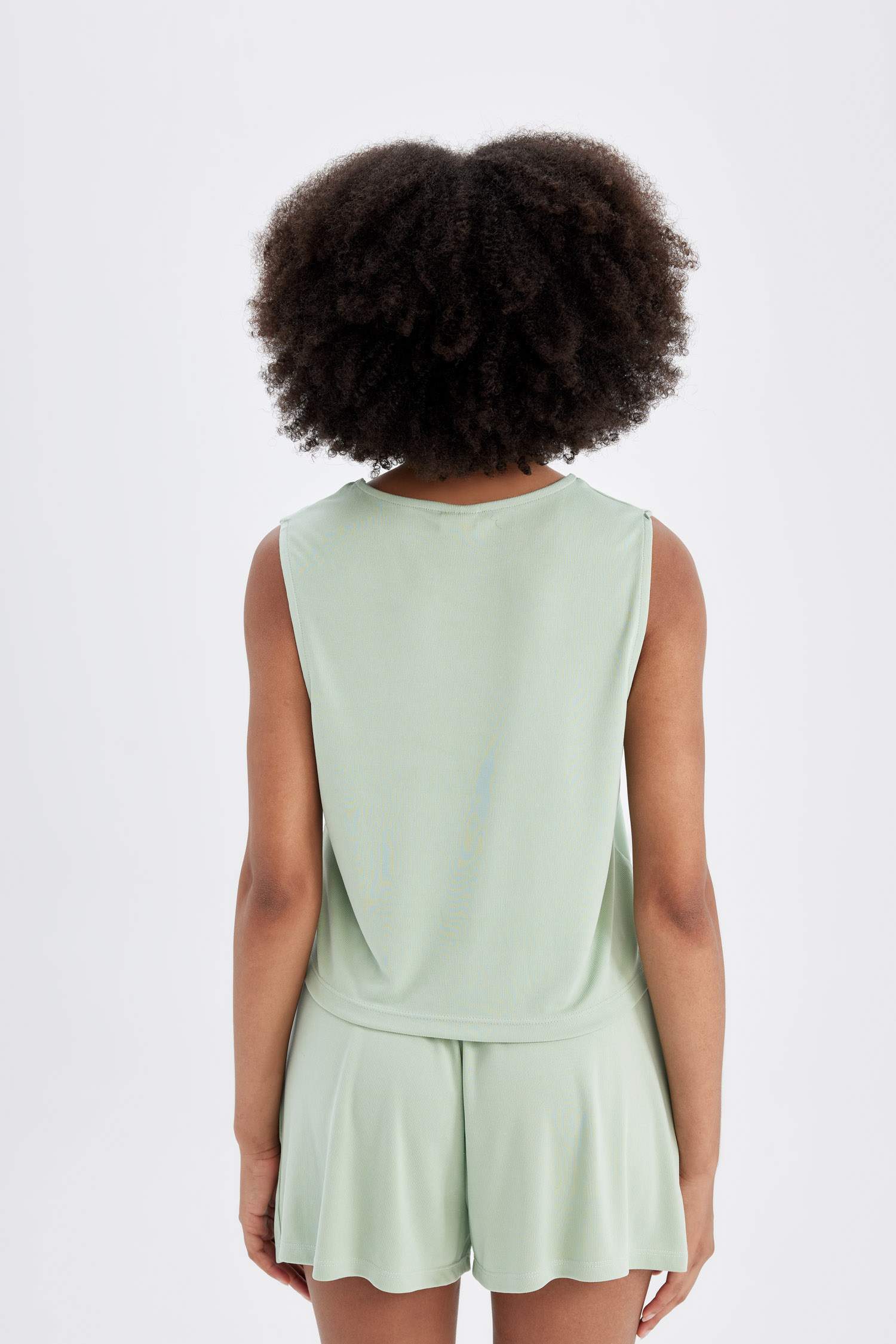 DeFactoFit Standard Fit Modal Sports Tank Top