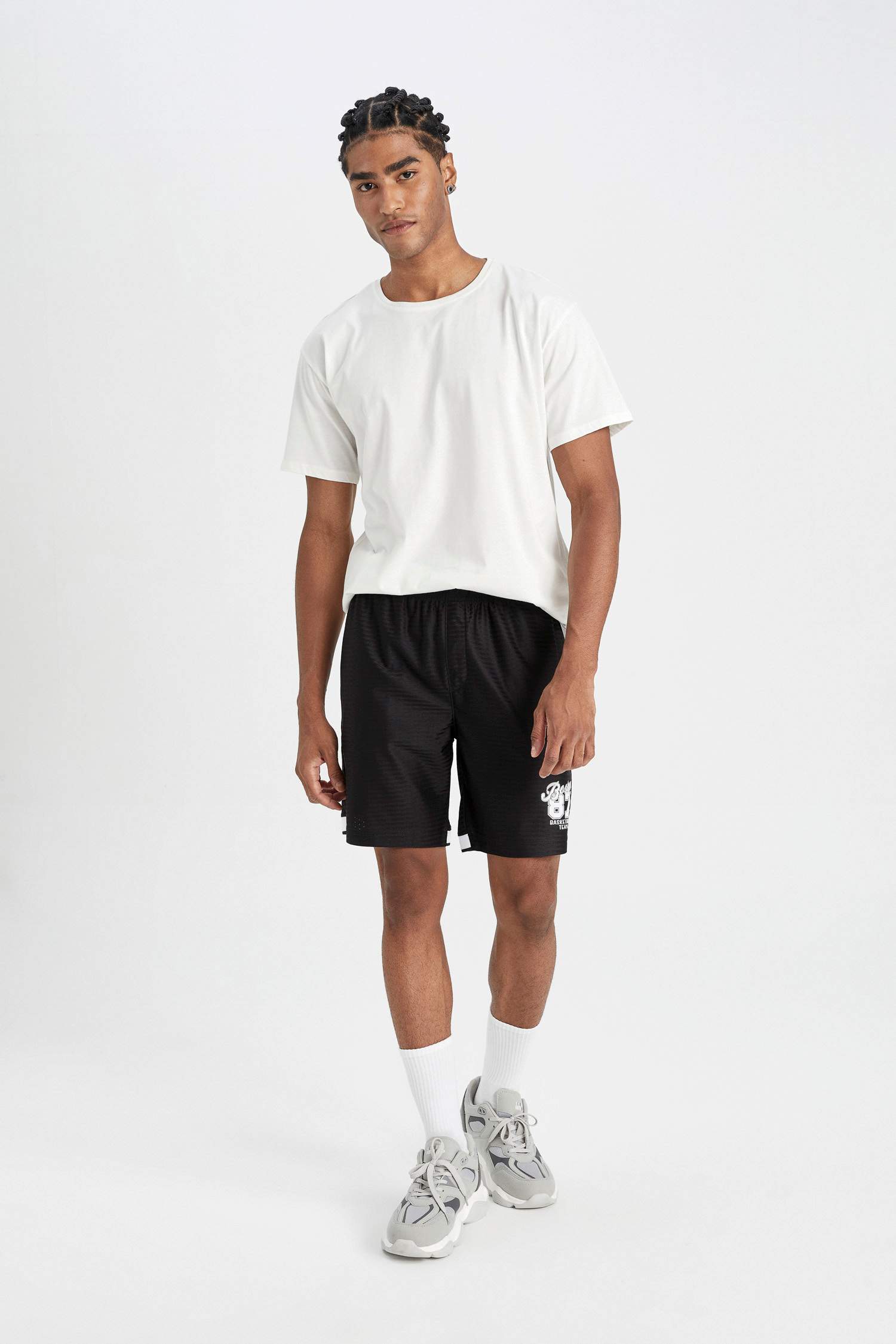 Slim Fit Short Leg Shorts