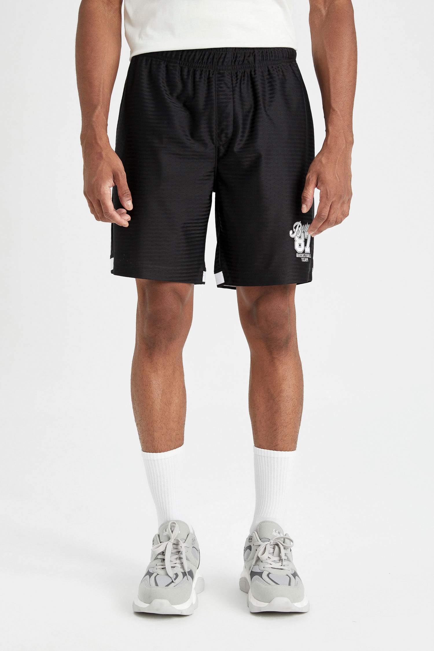 Slim Fit Short Leg Shorts