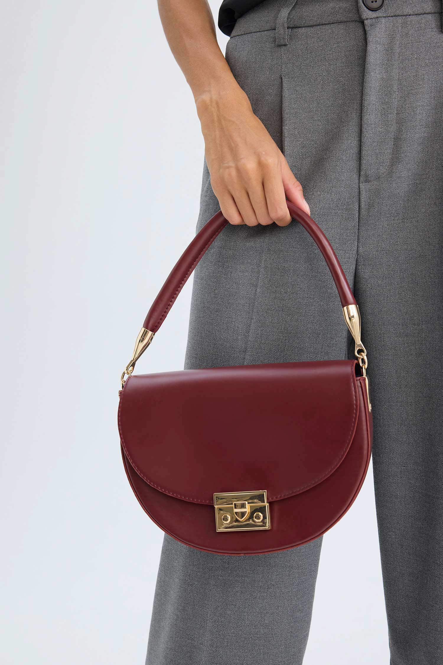 Kadın Suni Deri El Çantası