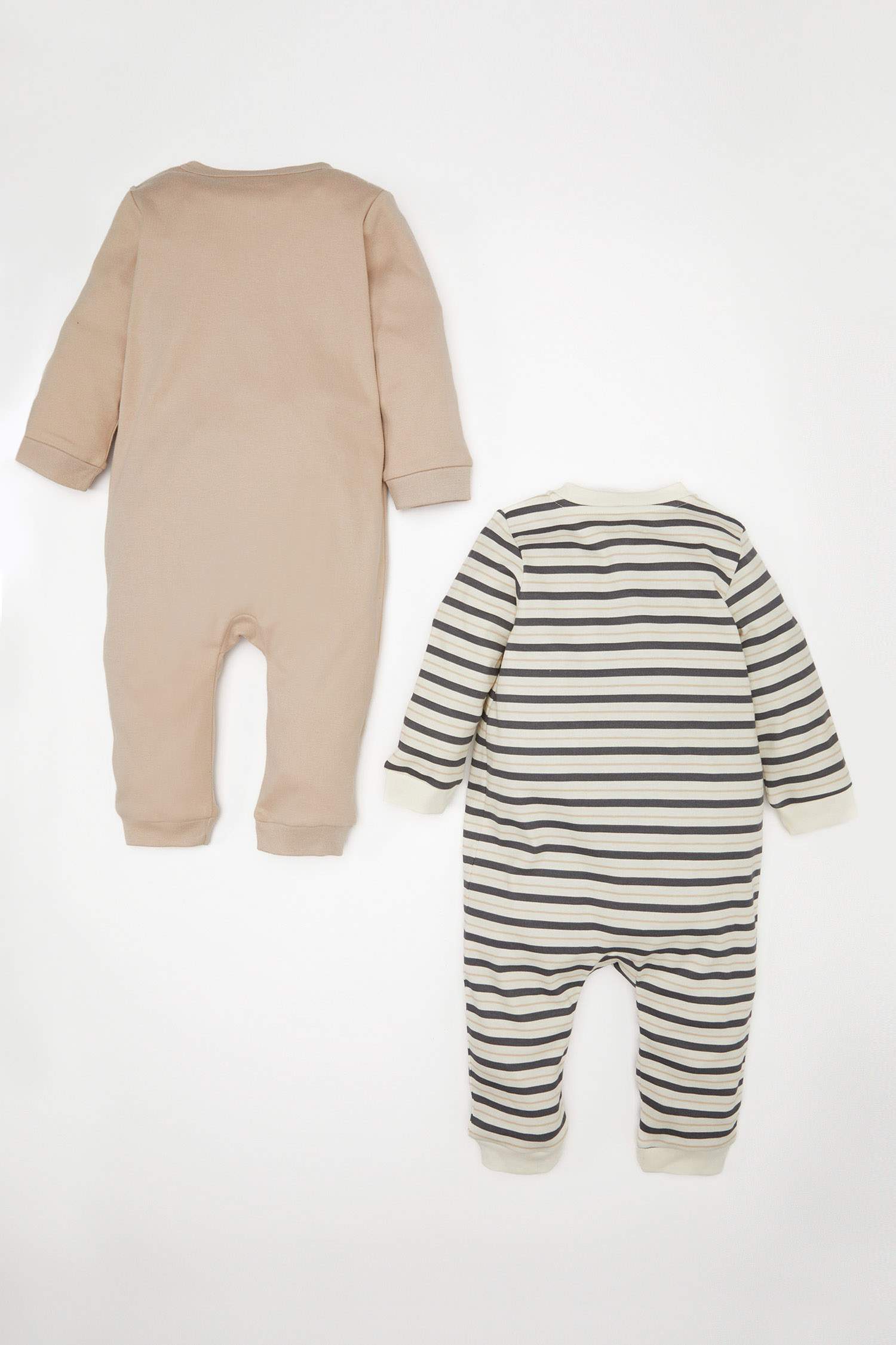 Baby Boy Newborn Zebra Printed Striped 2 Piece Jumpsuit