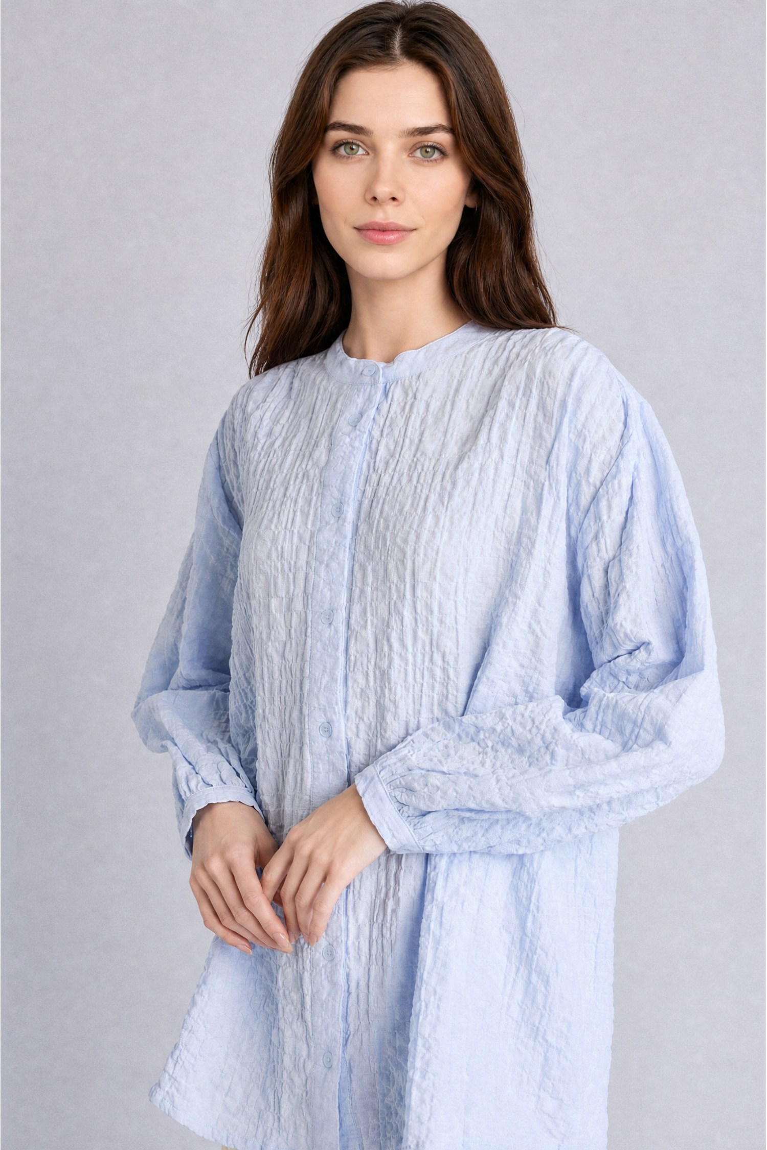 DeFacto Relaxed Fit Uzun Kollu Tunik