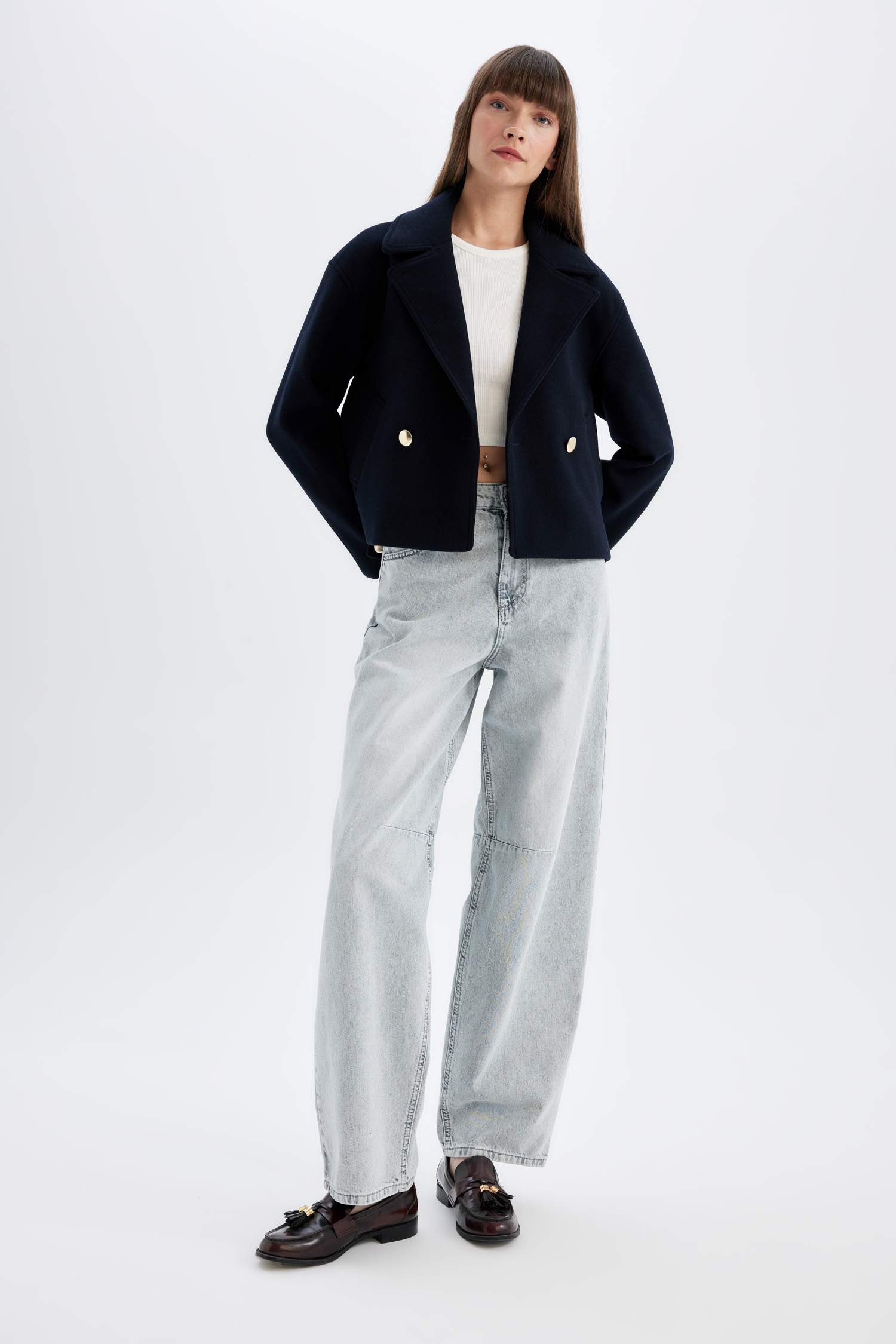 جوخ قصة عادية برقبة سموكين