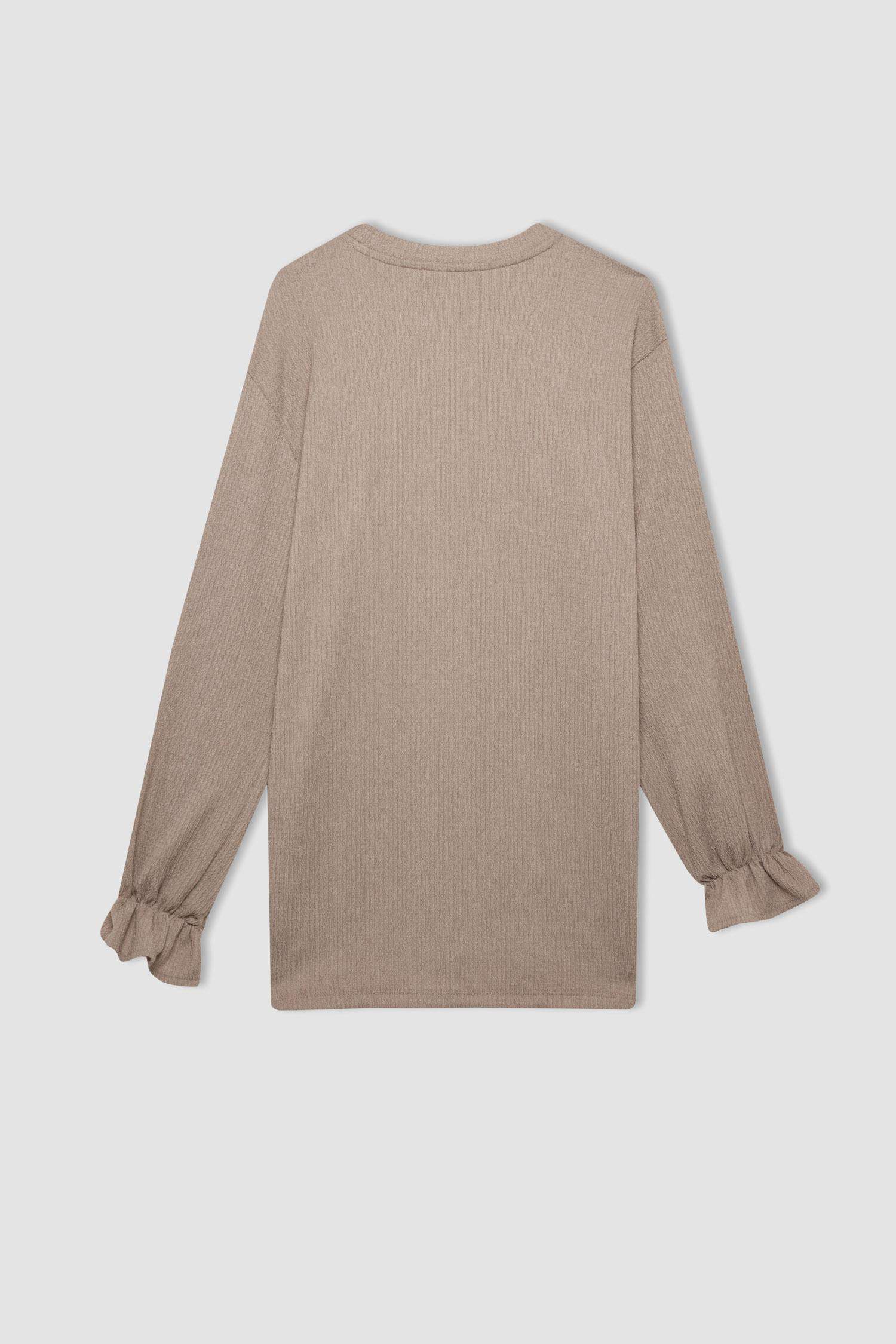 Tunique à Manches Longues coupe régulière pour Femme