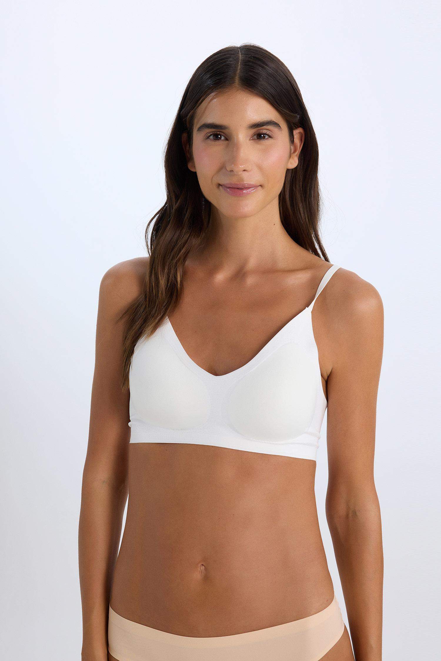 Soutien-gorge invisible avec coussinets amovibles