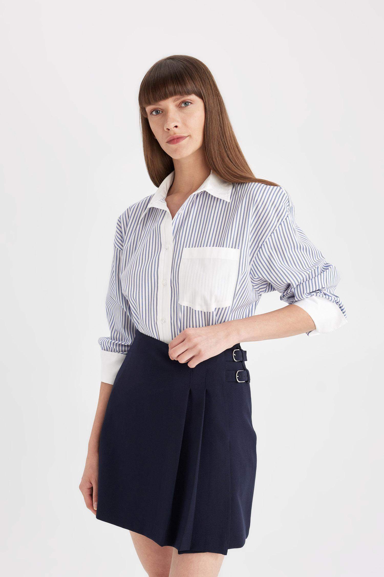 Normal Waist Mini Skirt