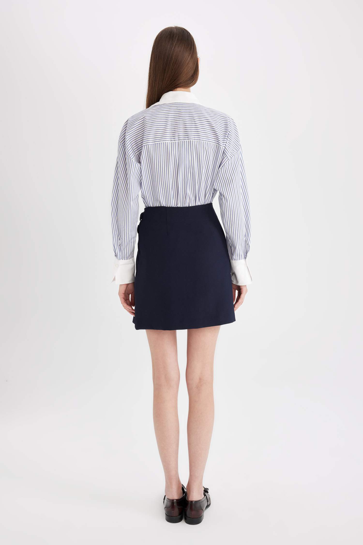 Normal Waist Mini Skirt