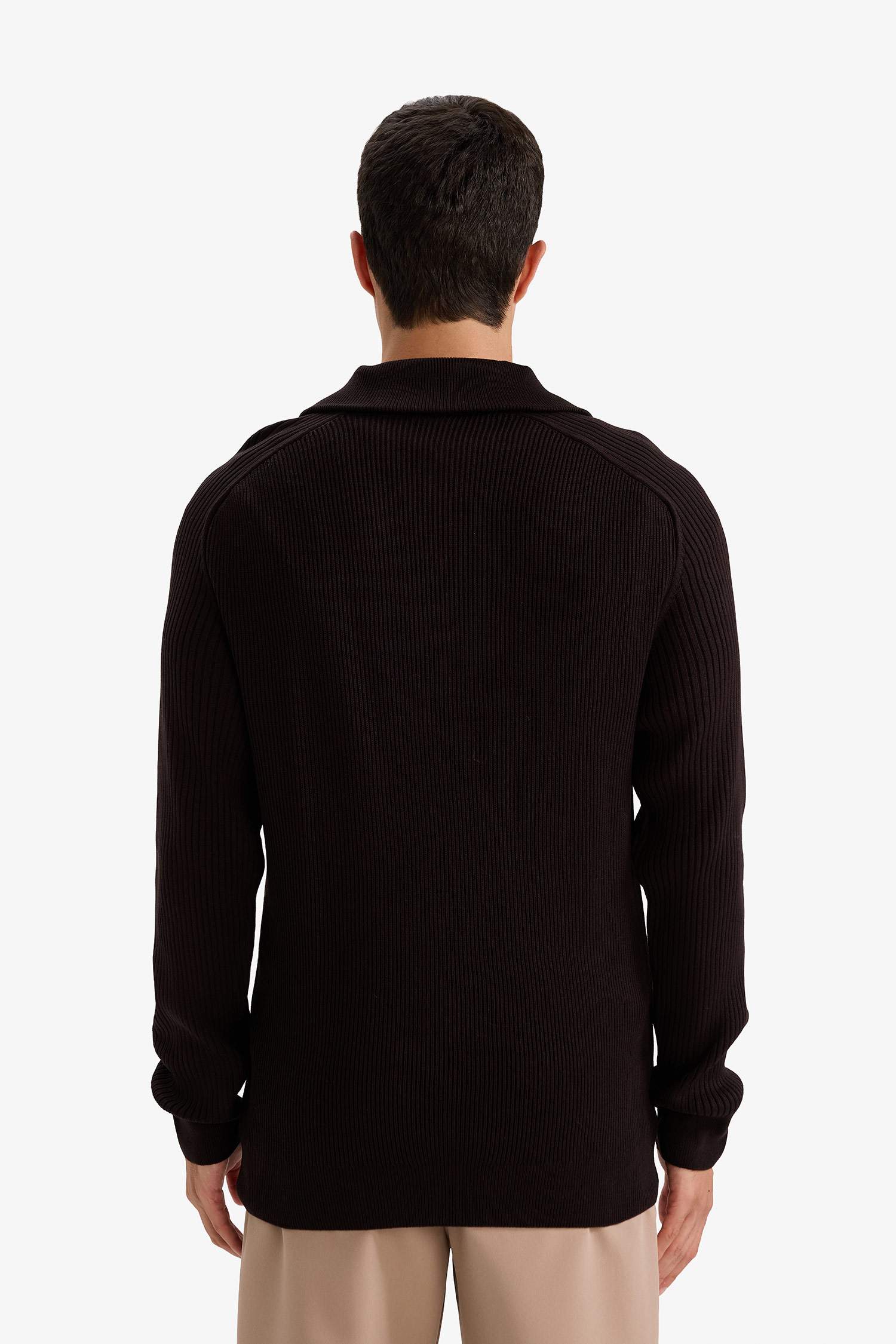 Standard Fit Turtleneck Knitwear Pullover