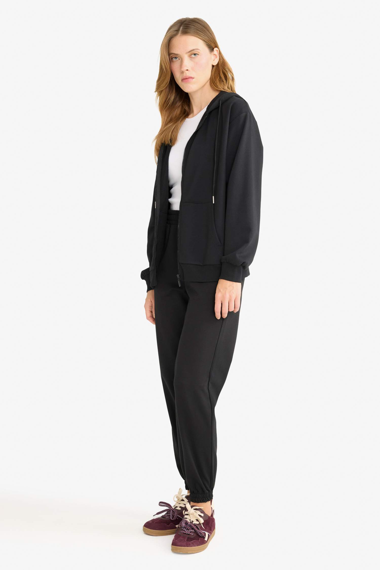 Jogger Fit Basic Pockets Sweatpants