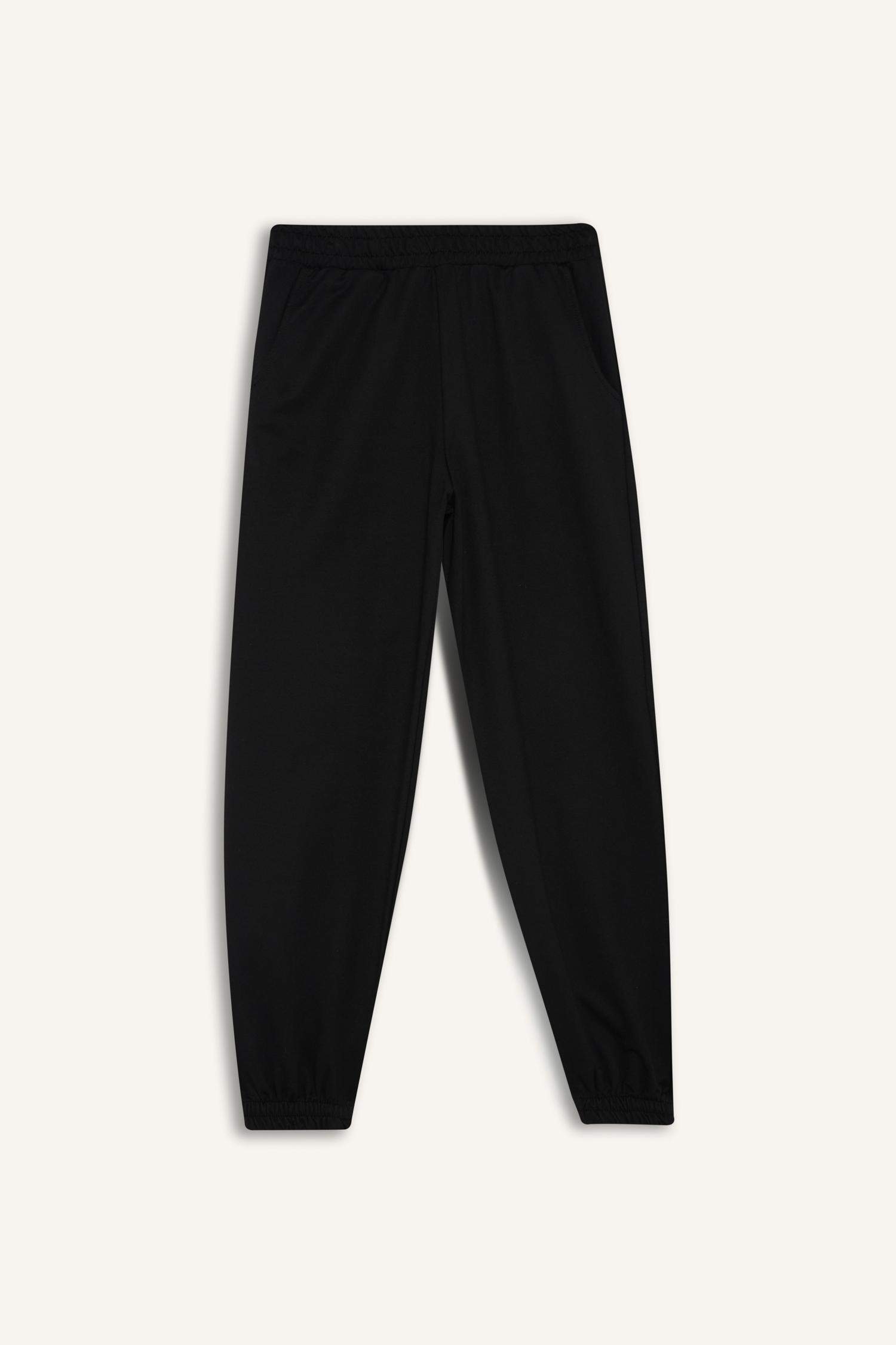 Jogger Fit Basic Pockets Sweatpants