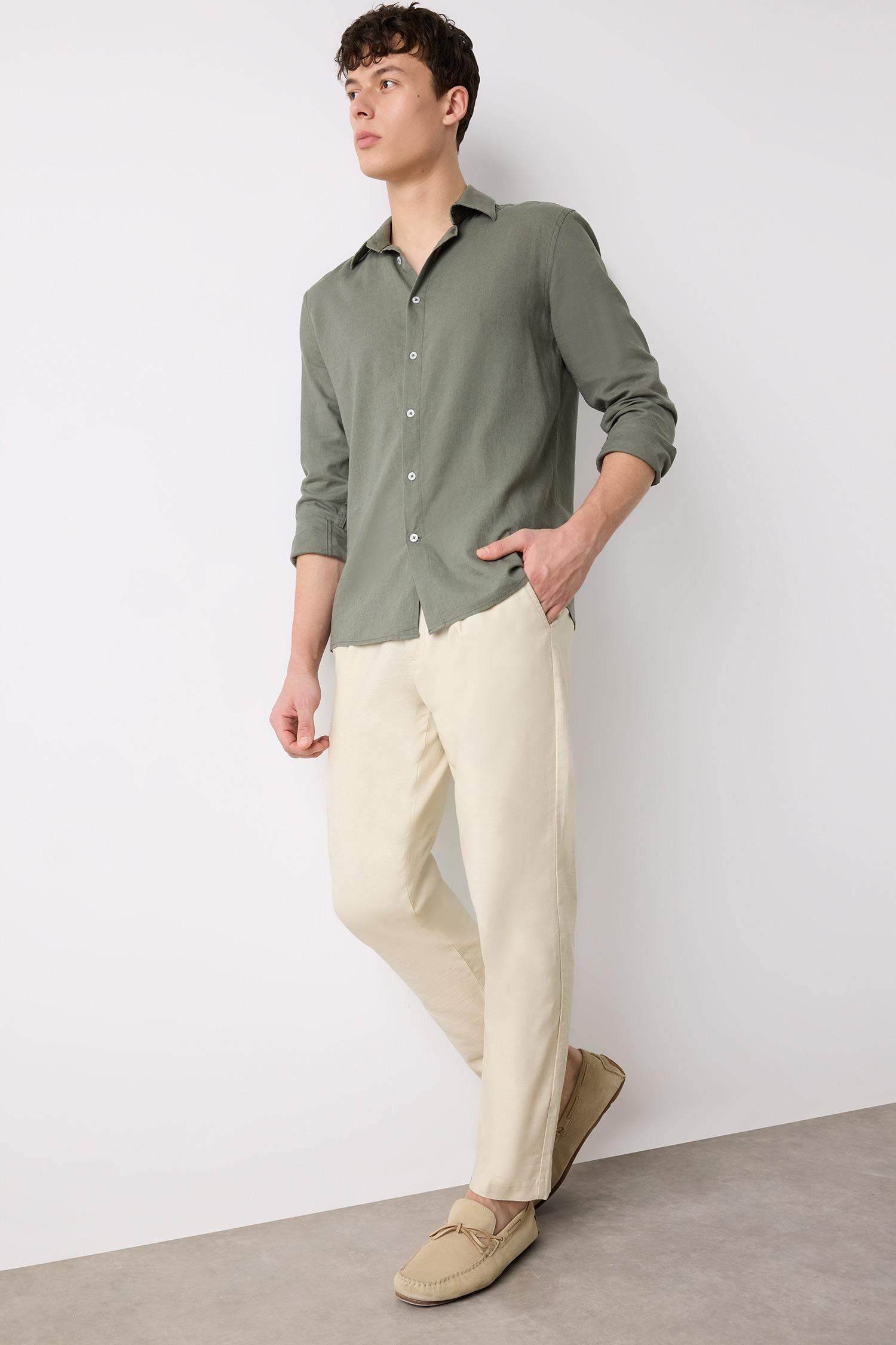 қалыпты пішім мақта тұрақты етек Шалбар