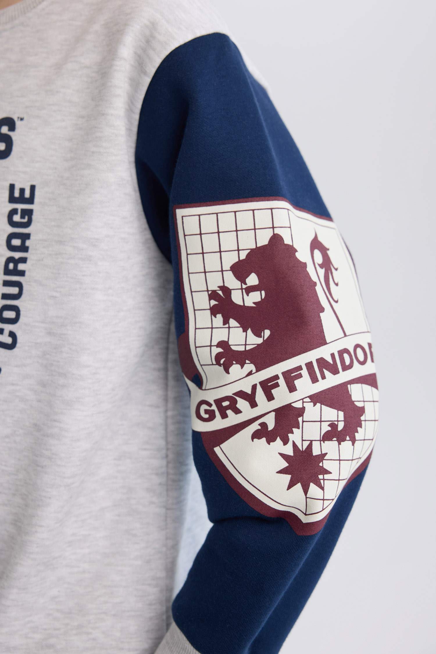 Erkek Çocuk Harry Potter Bisiklet Yaka Sweatshirt