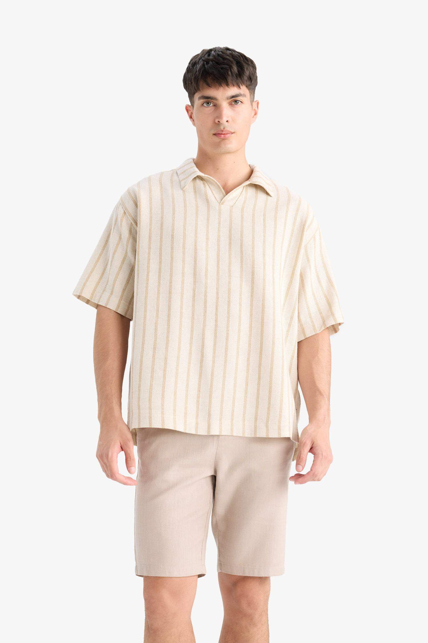 %100 Pamuk Bermuda Şort