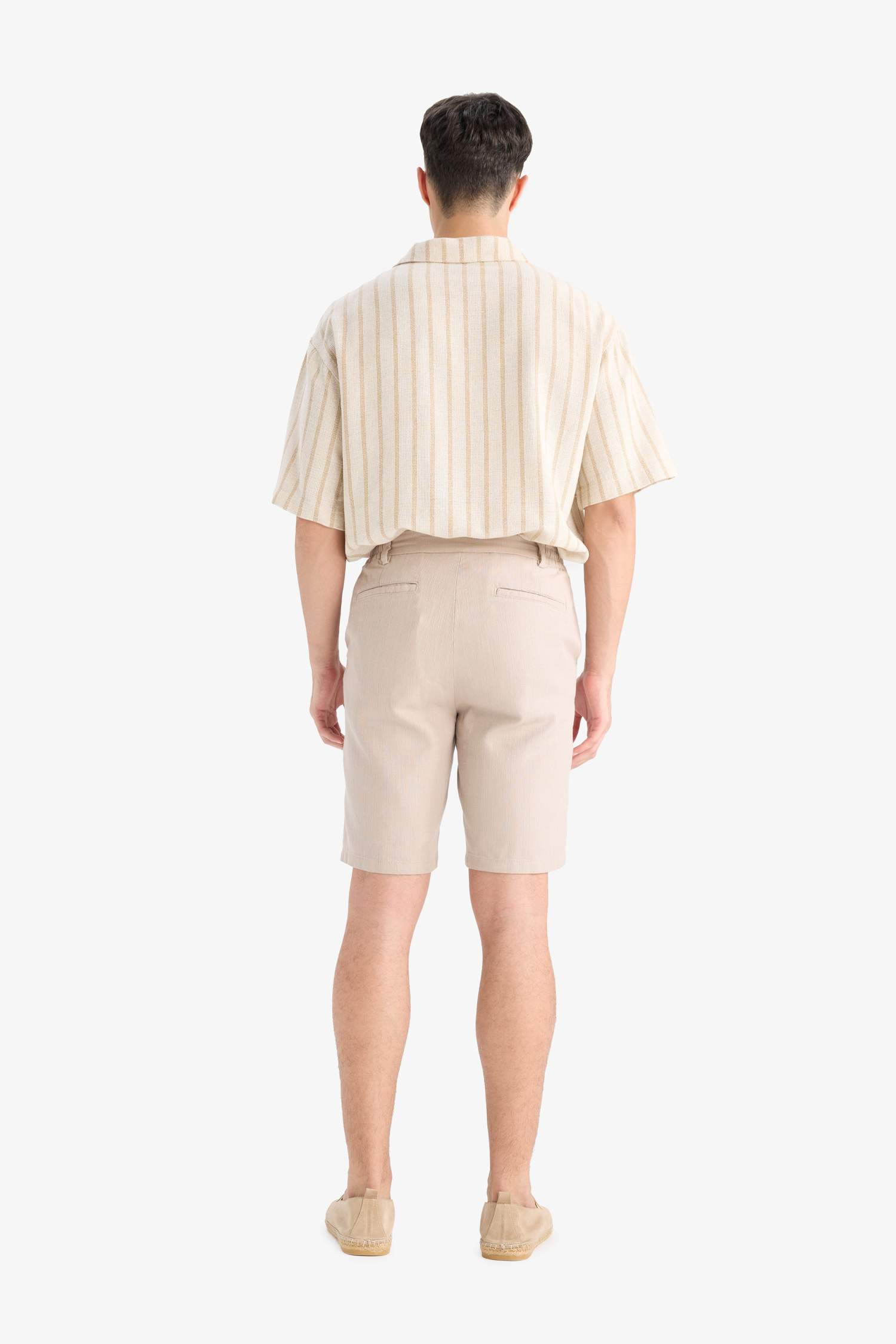 %100 Pamuk Bermuda Şort