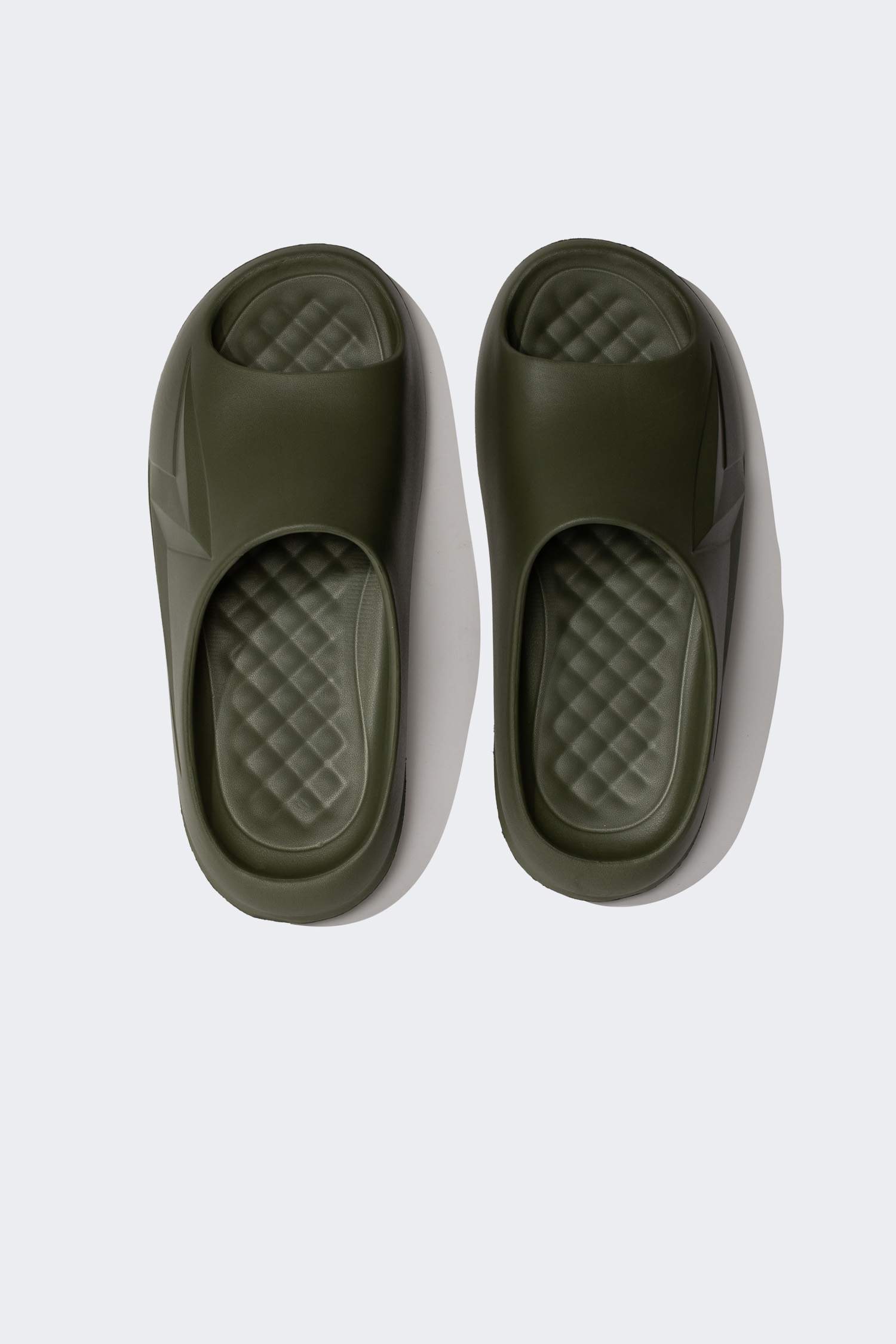 Man High Sole Slip On Slippers