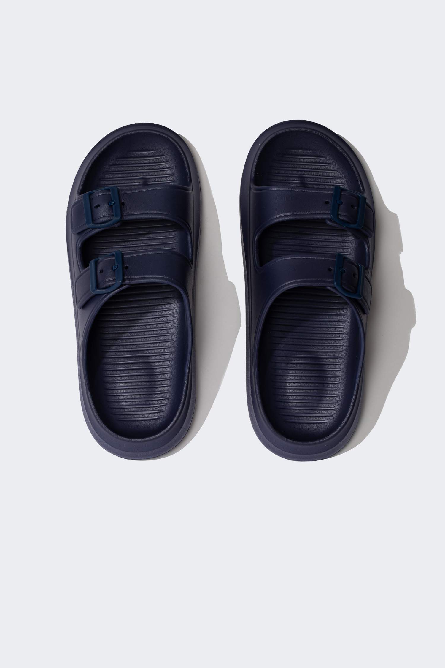 Erkek Düz Taban Çift Bantlı Eva Terlik