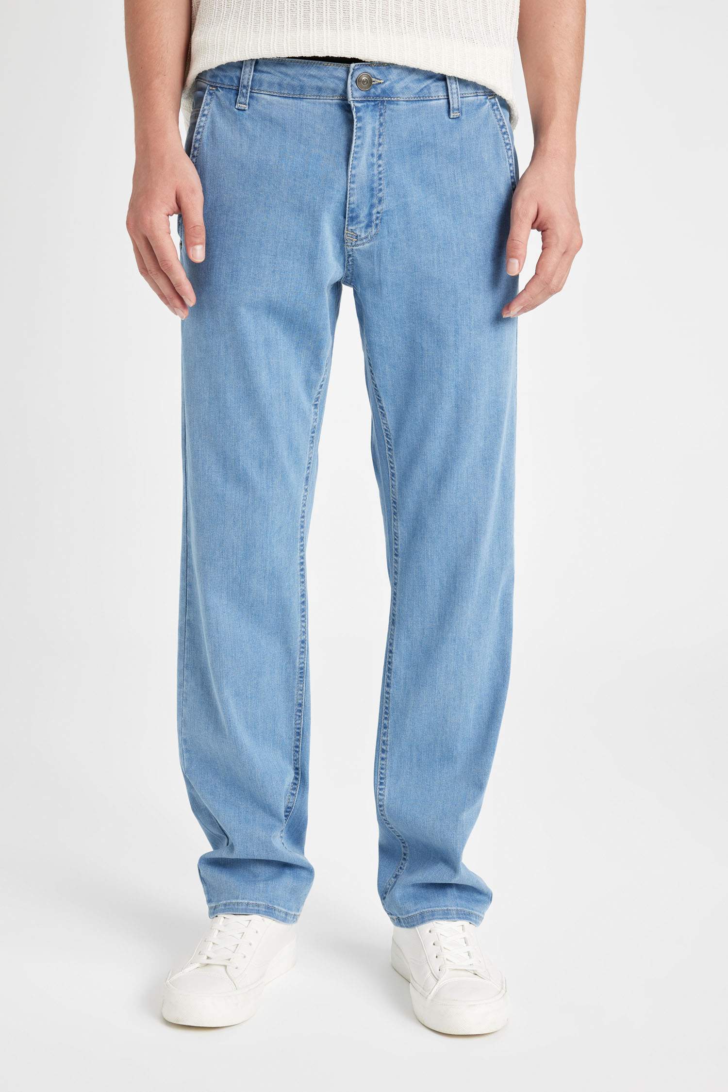 Sergio Regular Fit Normal Kalıp Normal Bel Boru Paça Jean Pantolon