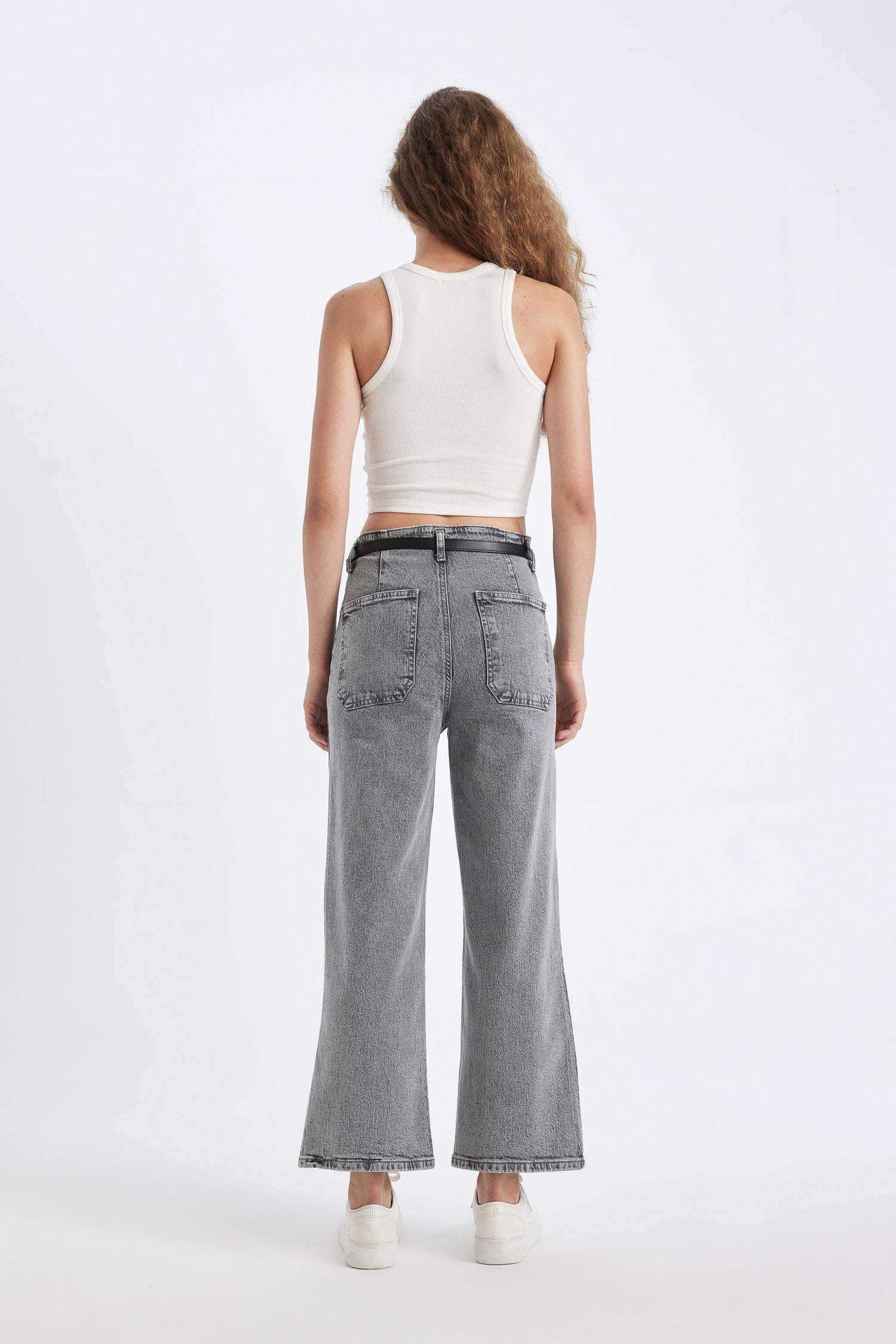 culotte деним Шалбар