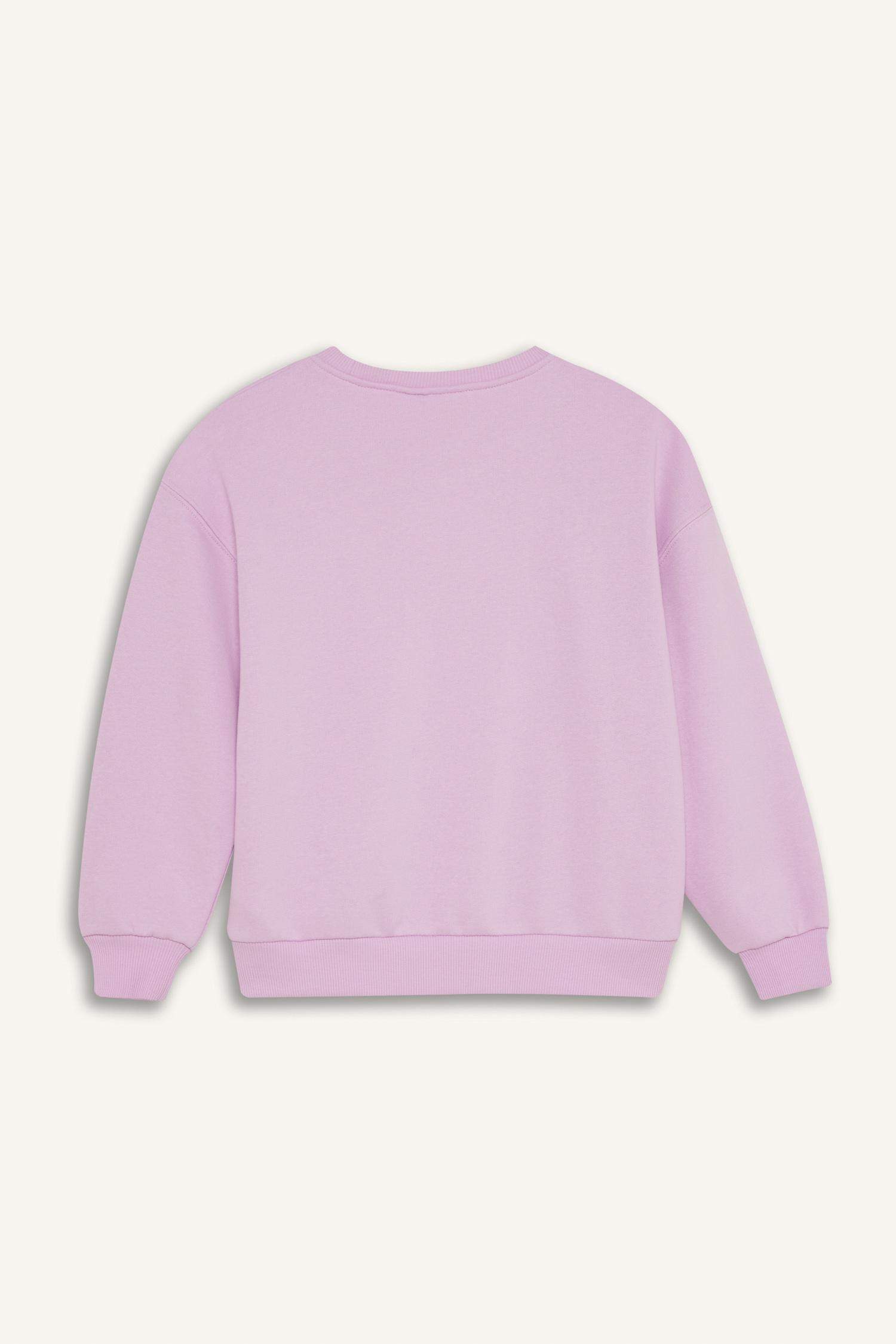 Sweat-shirt Coupe décontractée à Col rond Barbie pour Fille