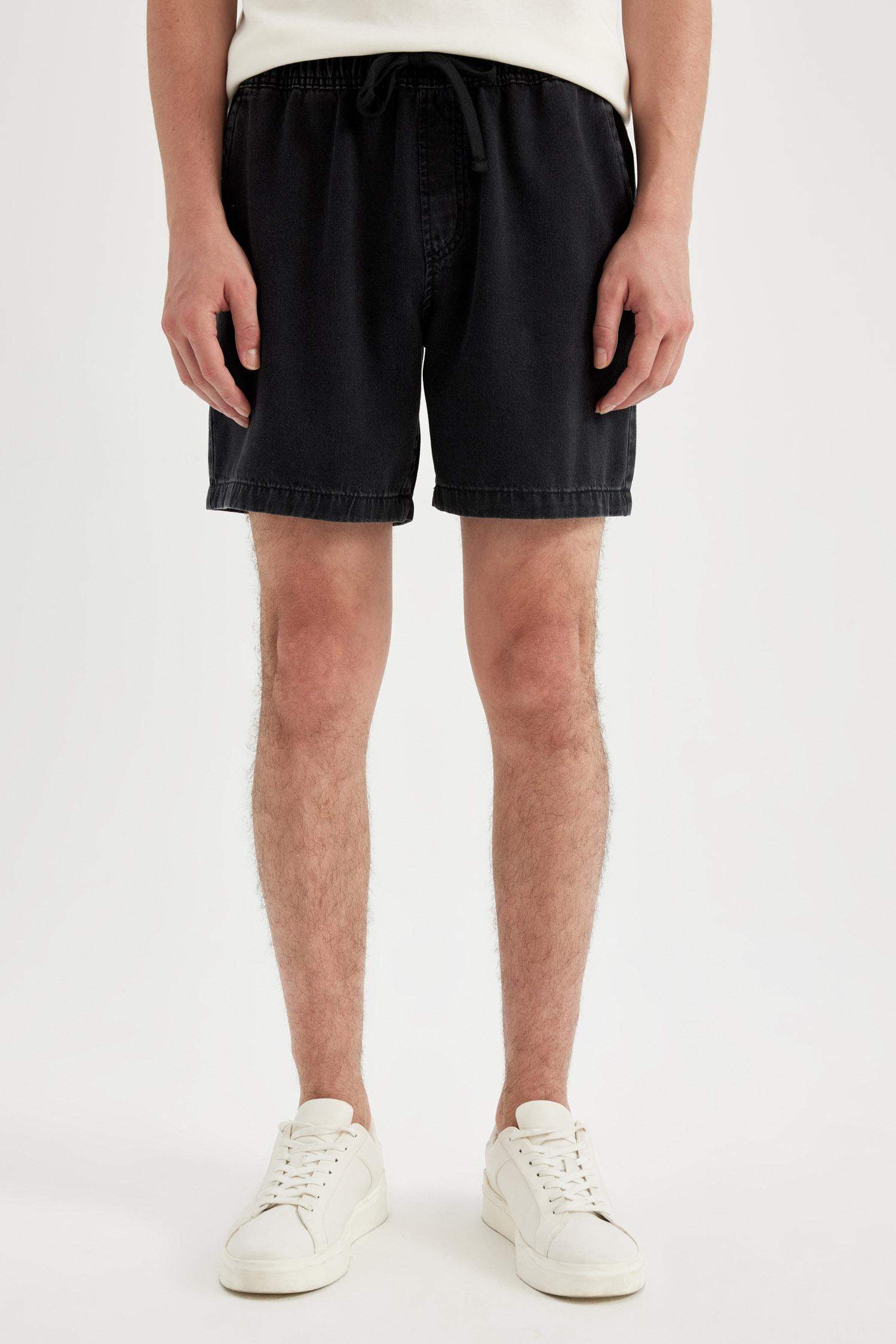 شورت قطن برمودا قصة مريحة