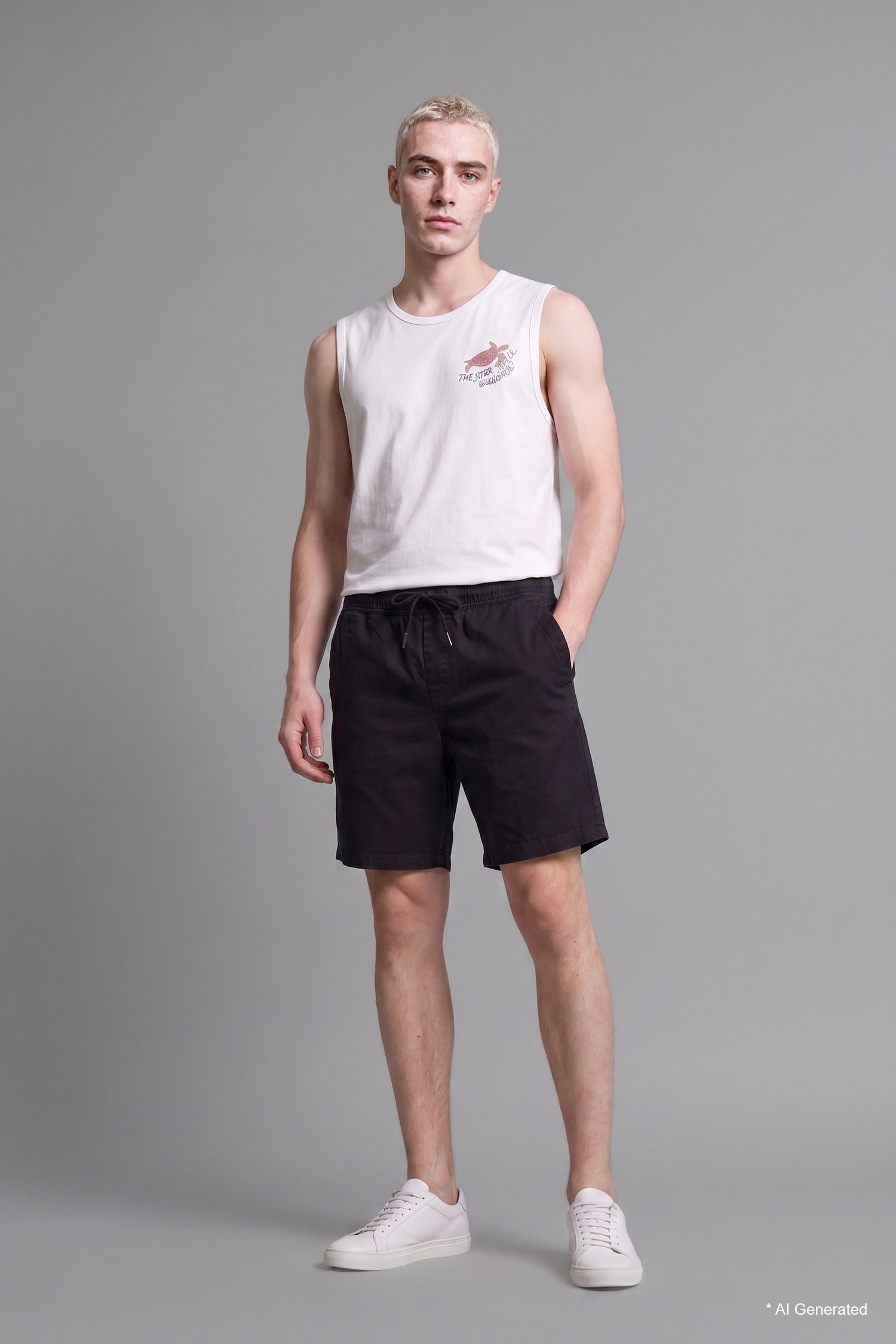 DeFacto %100 Pamuk Relaxed Fit Jean Bermuda Şort
