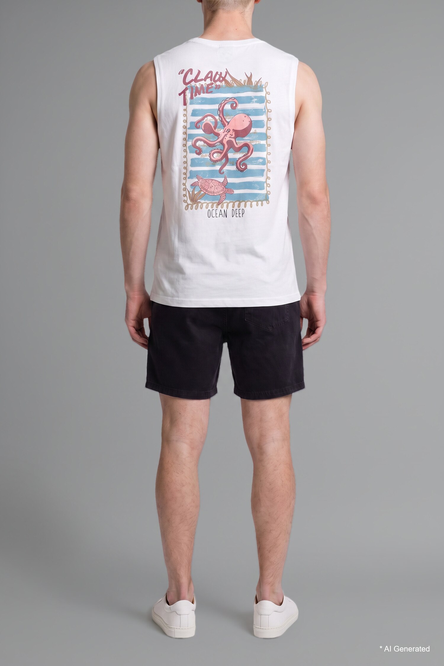 DeFacto %100 Pamuk Relaxed Fit Jean Bermuda Şort görsel 3