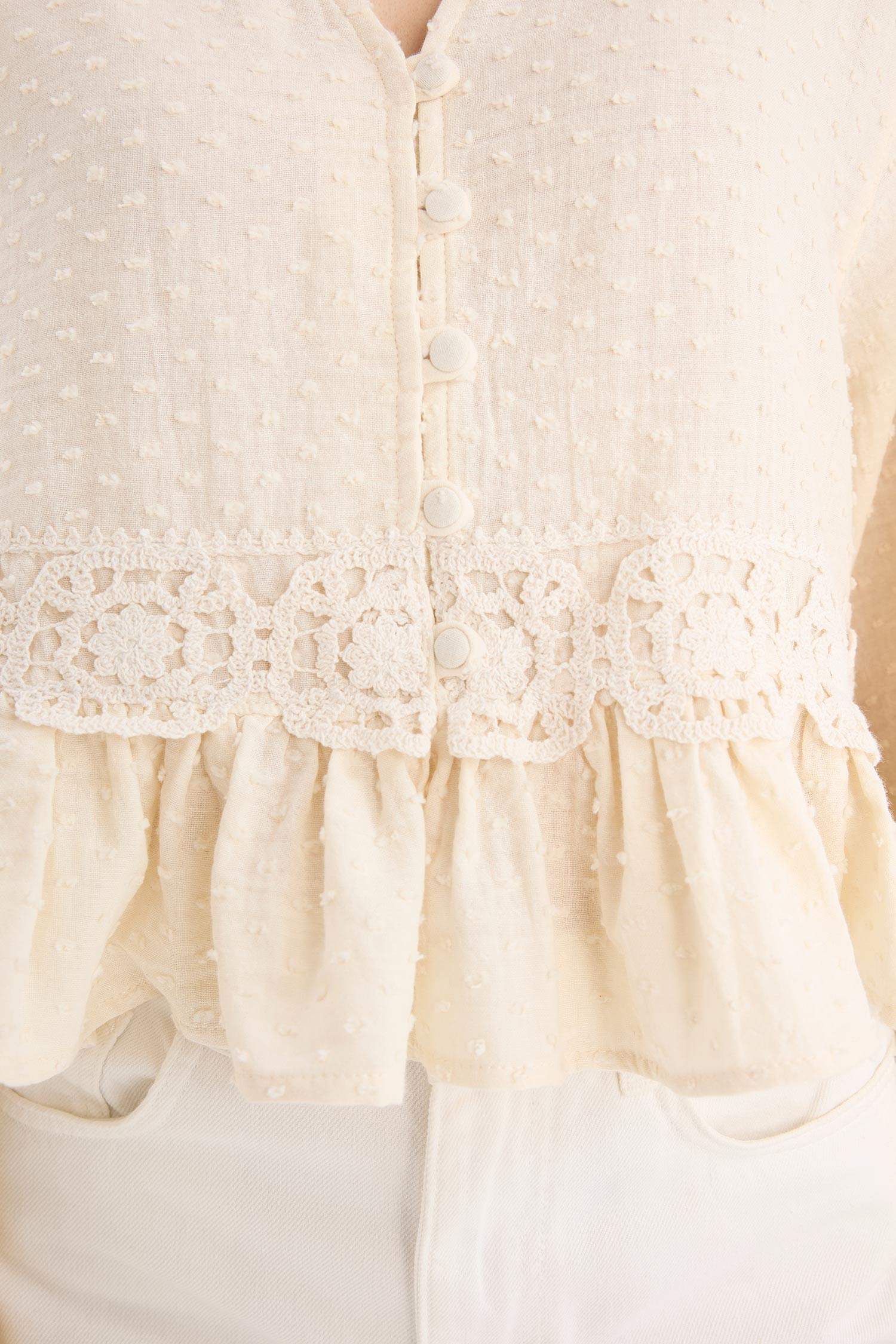 V-Neck Long Sleeve Tunic