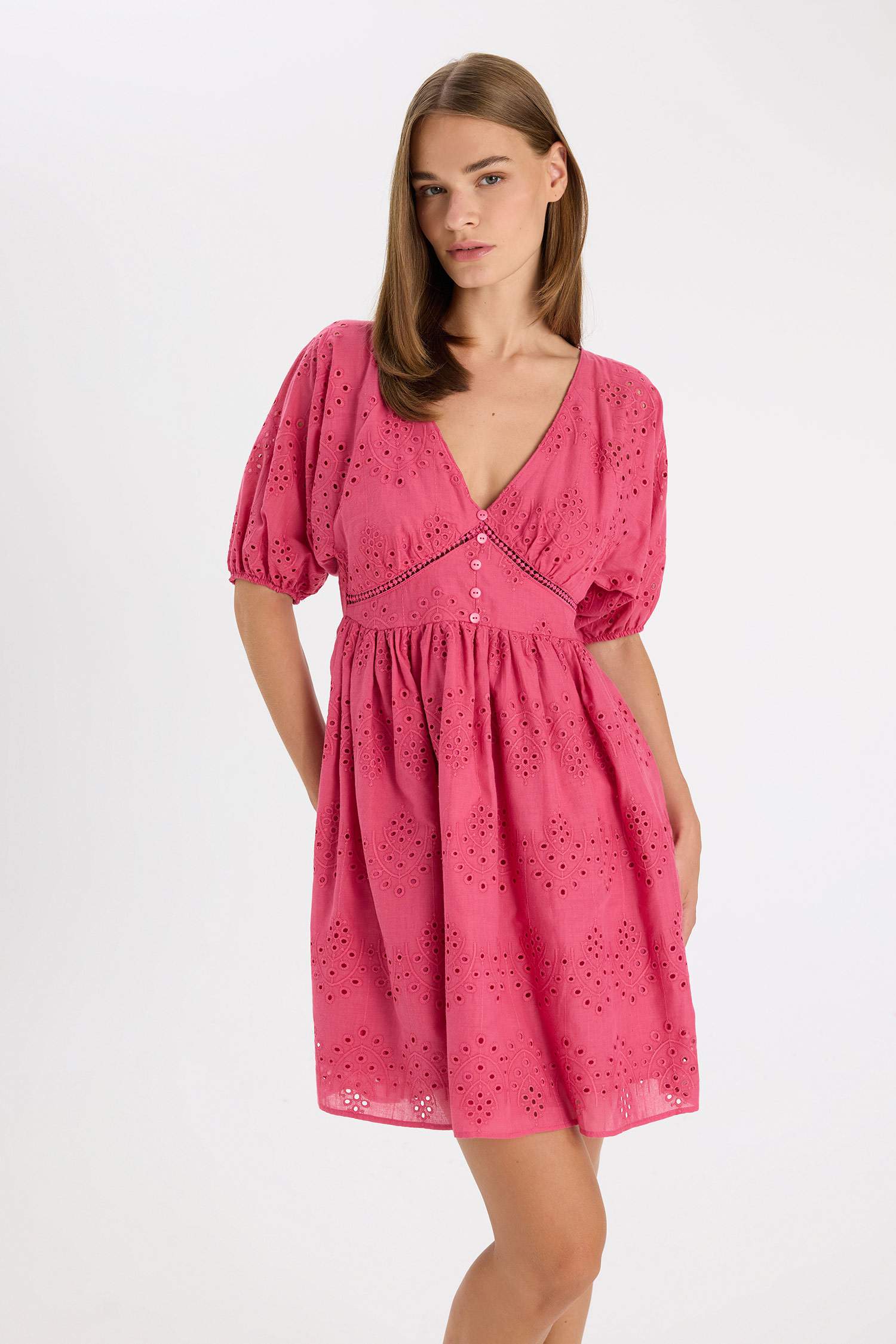 فستان قصير فوال بيبي دول بياخة قلب