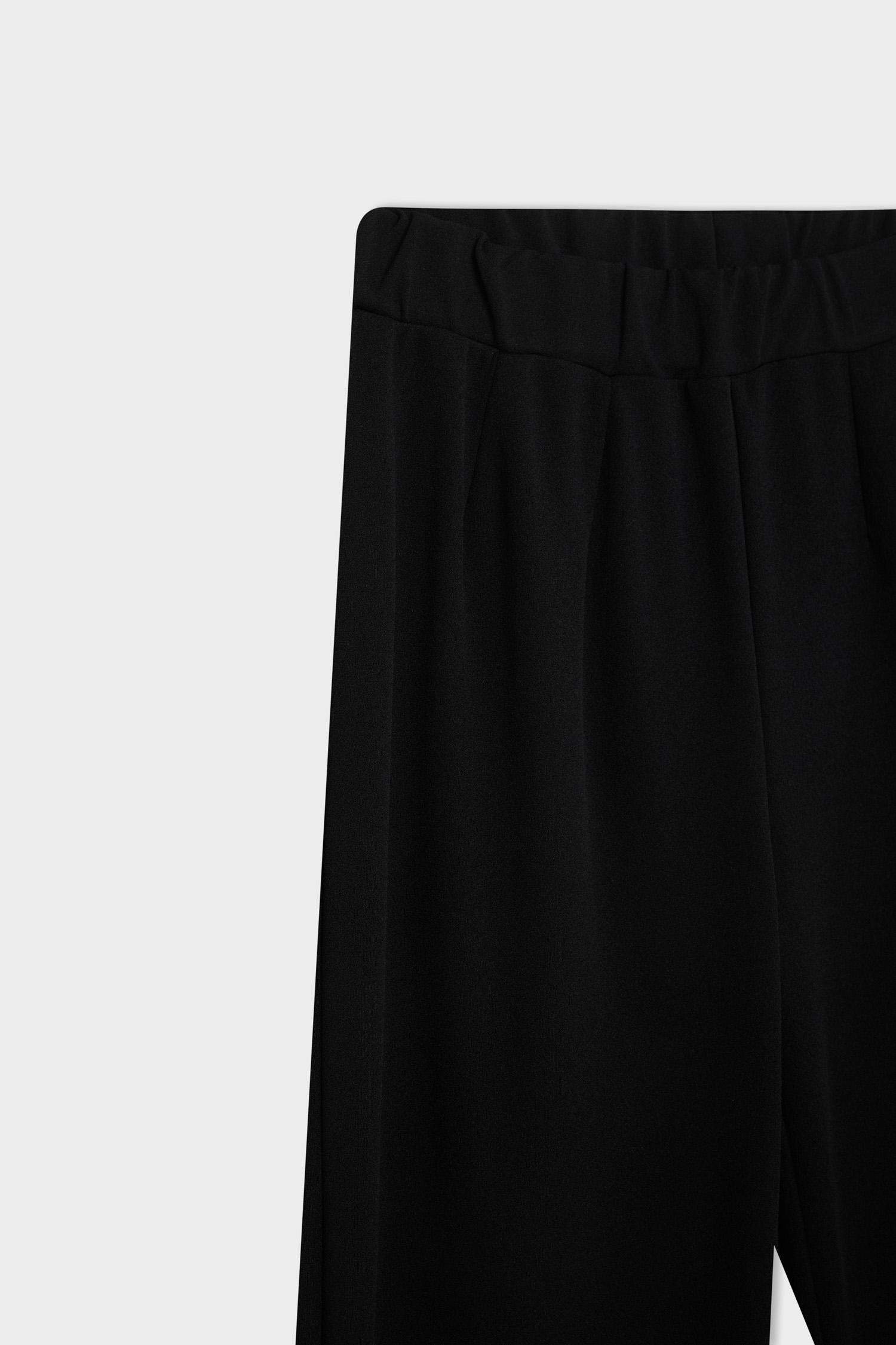Straight Fit Regular Hem Trousers