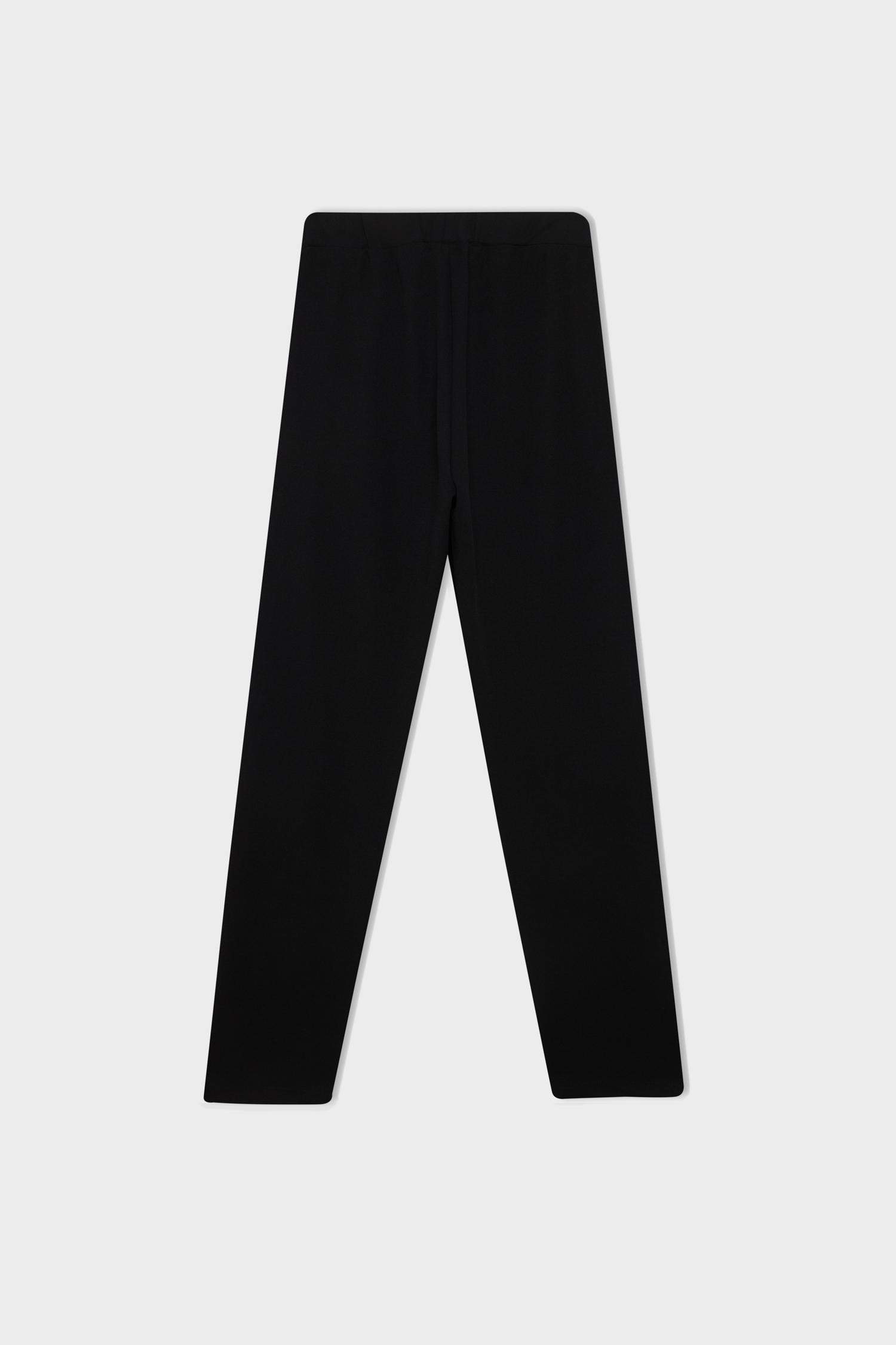 Straight Fit Regular Hem Trousers
