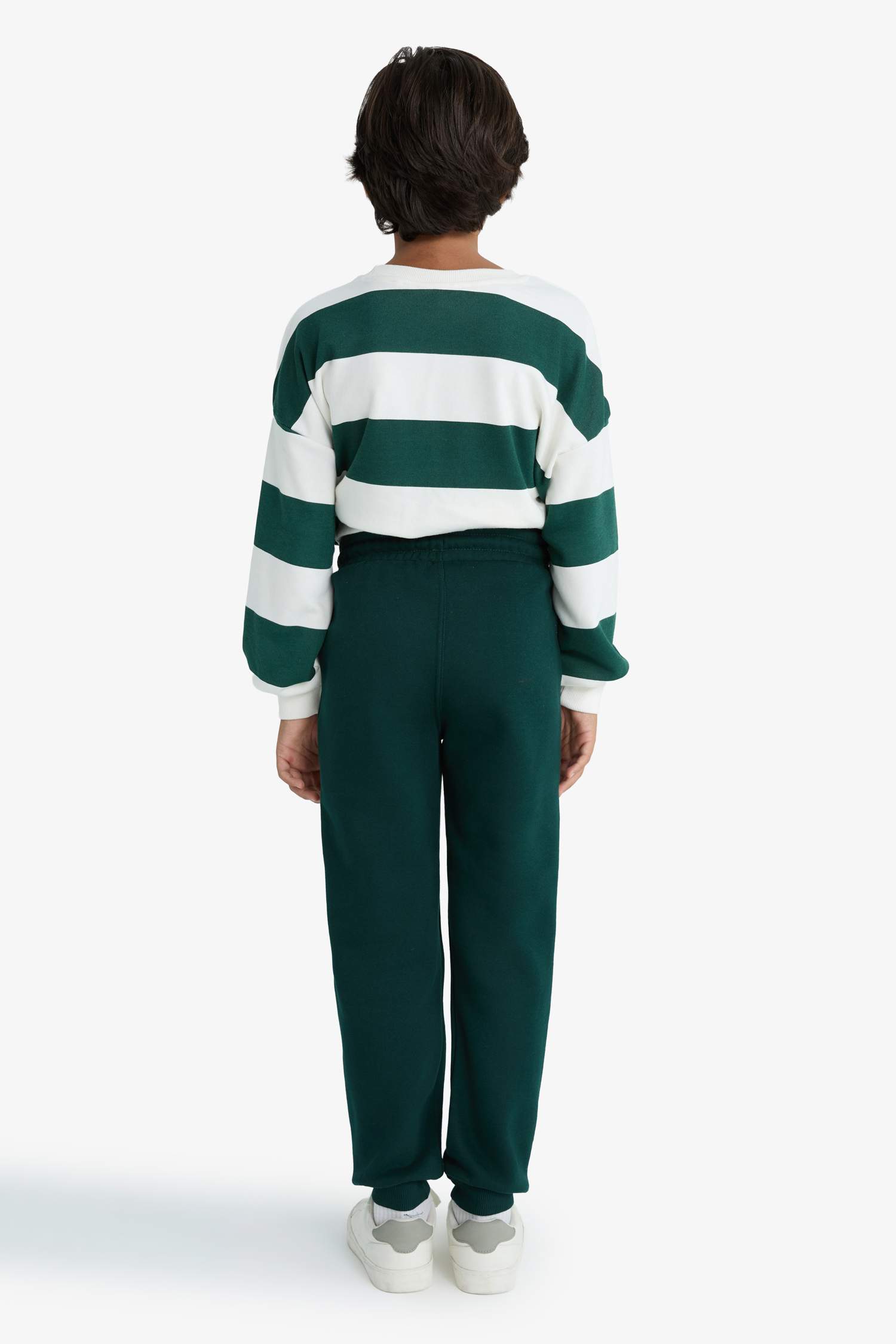 Erkek Çocuk Beli Paçası Lastikli Baskılı Eşofman Altı