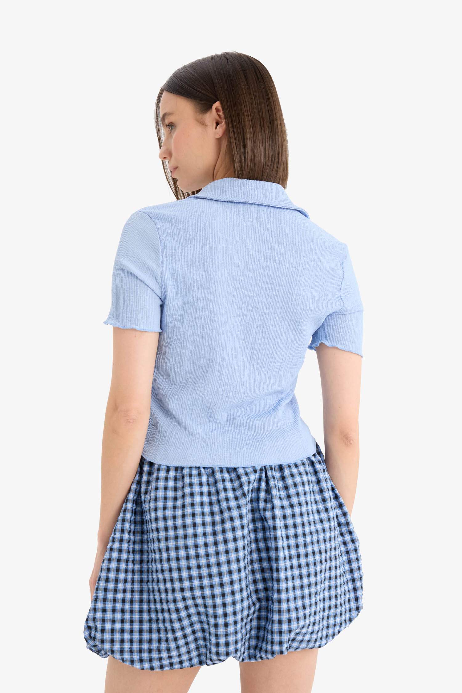 Slim Fit Short Sleeve Shirt