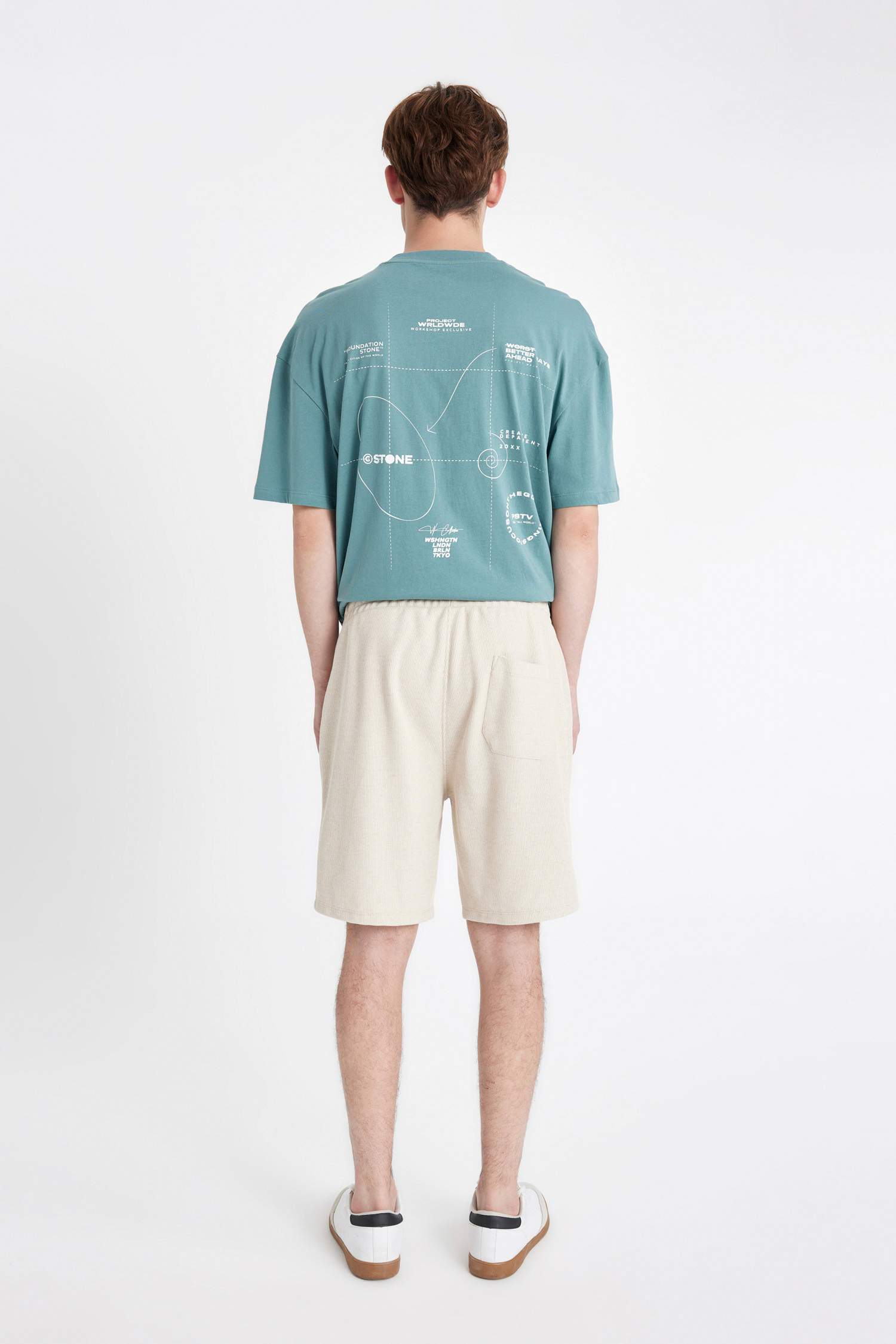 Regular Fit Thessaloniki Fabric Shorts