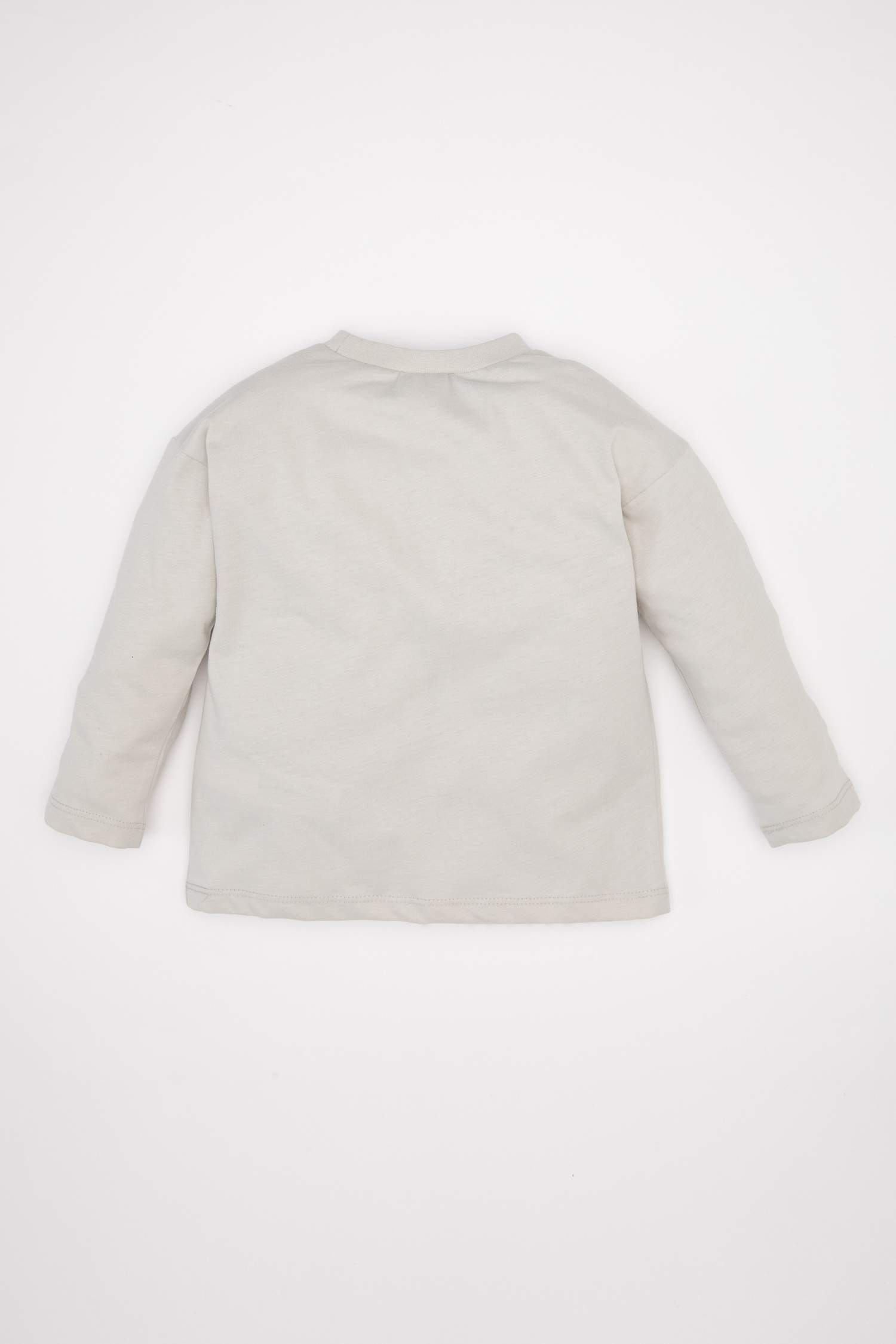 Erkek Bebek Disney Mickey & Minnie Bisiklet Yaka Uzun Kollu Tişört