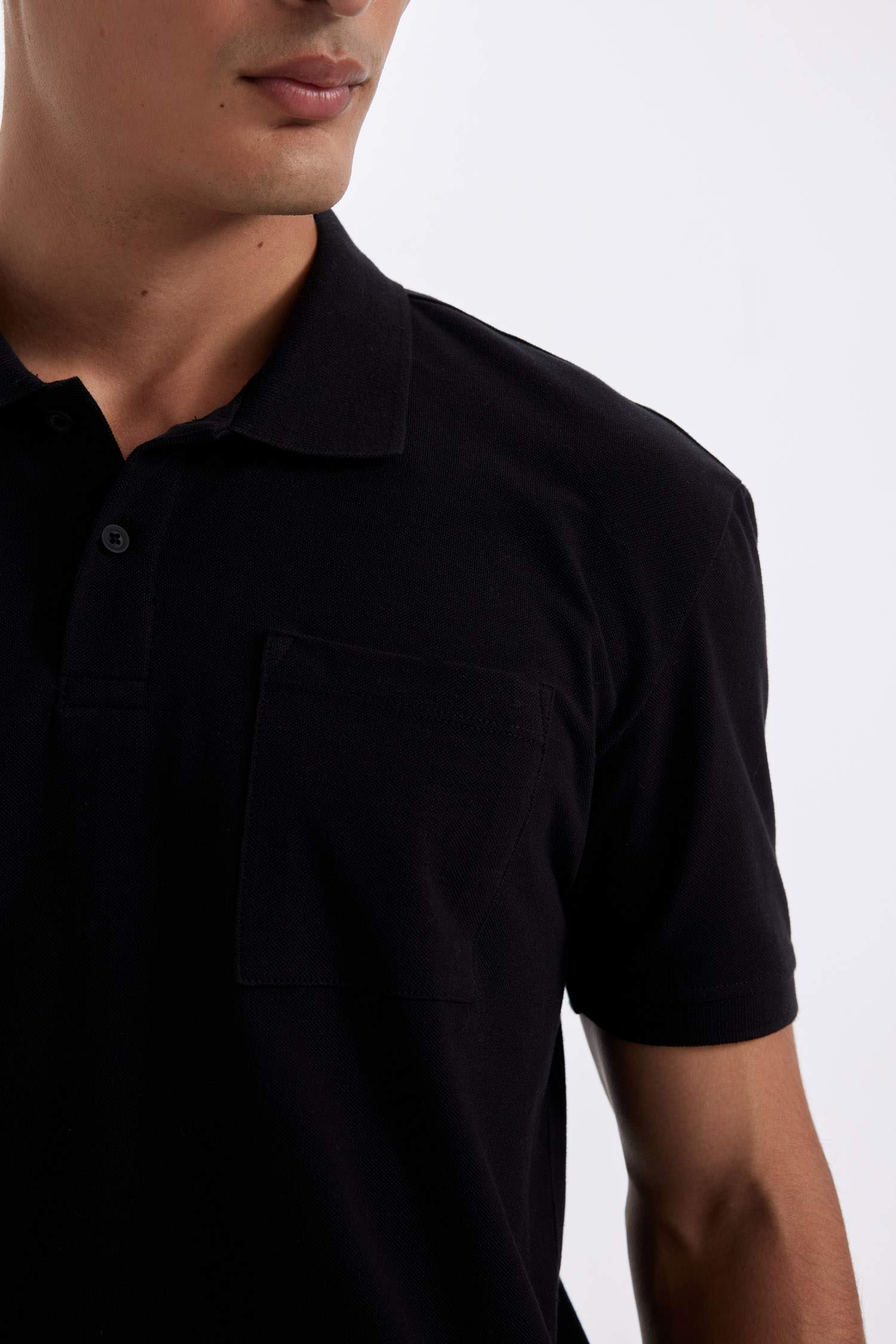 تيشيرت بولو نص كم سامبل قصة عادية