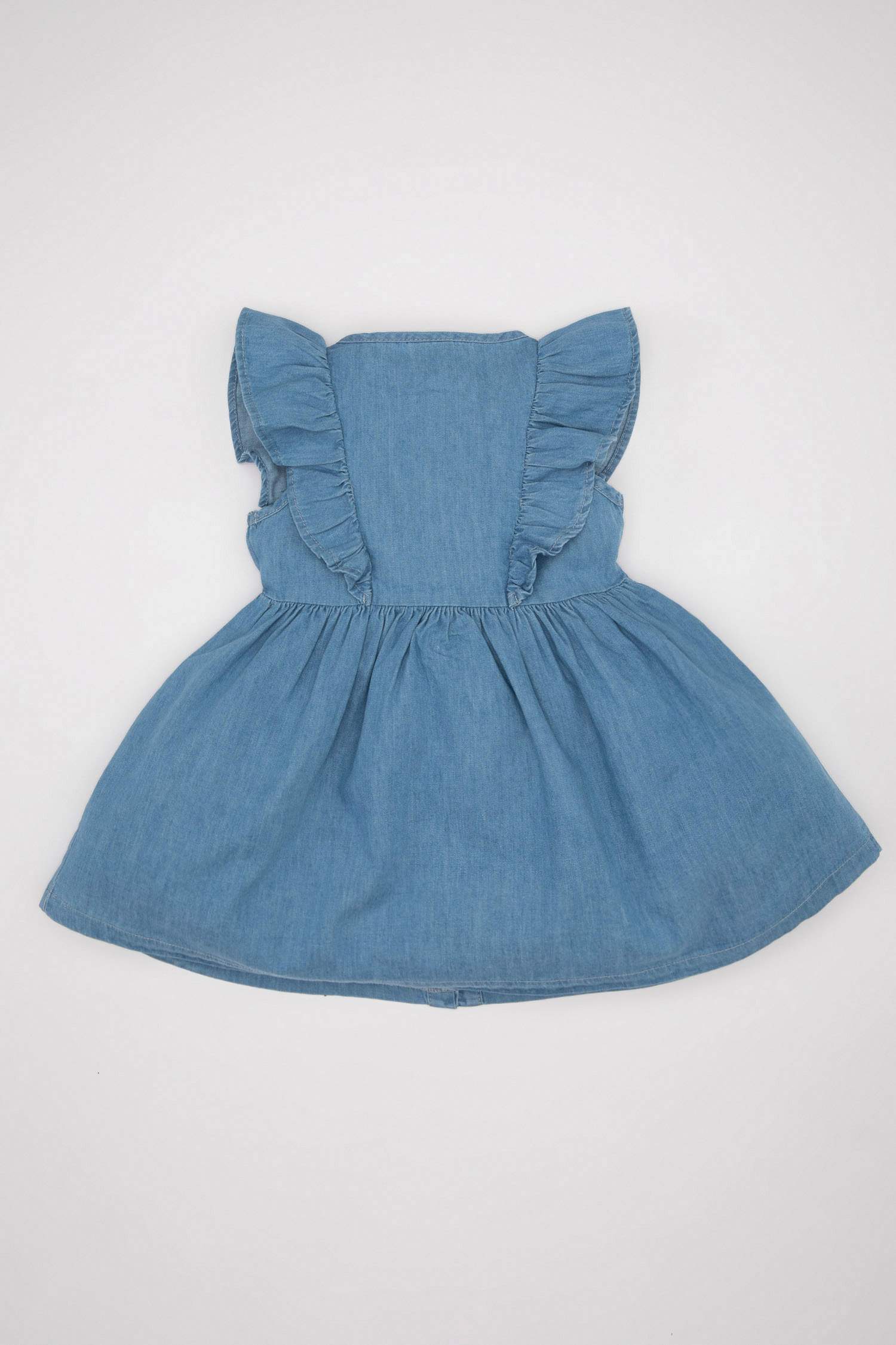 Baby Girl Sleeveless Denim Dress