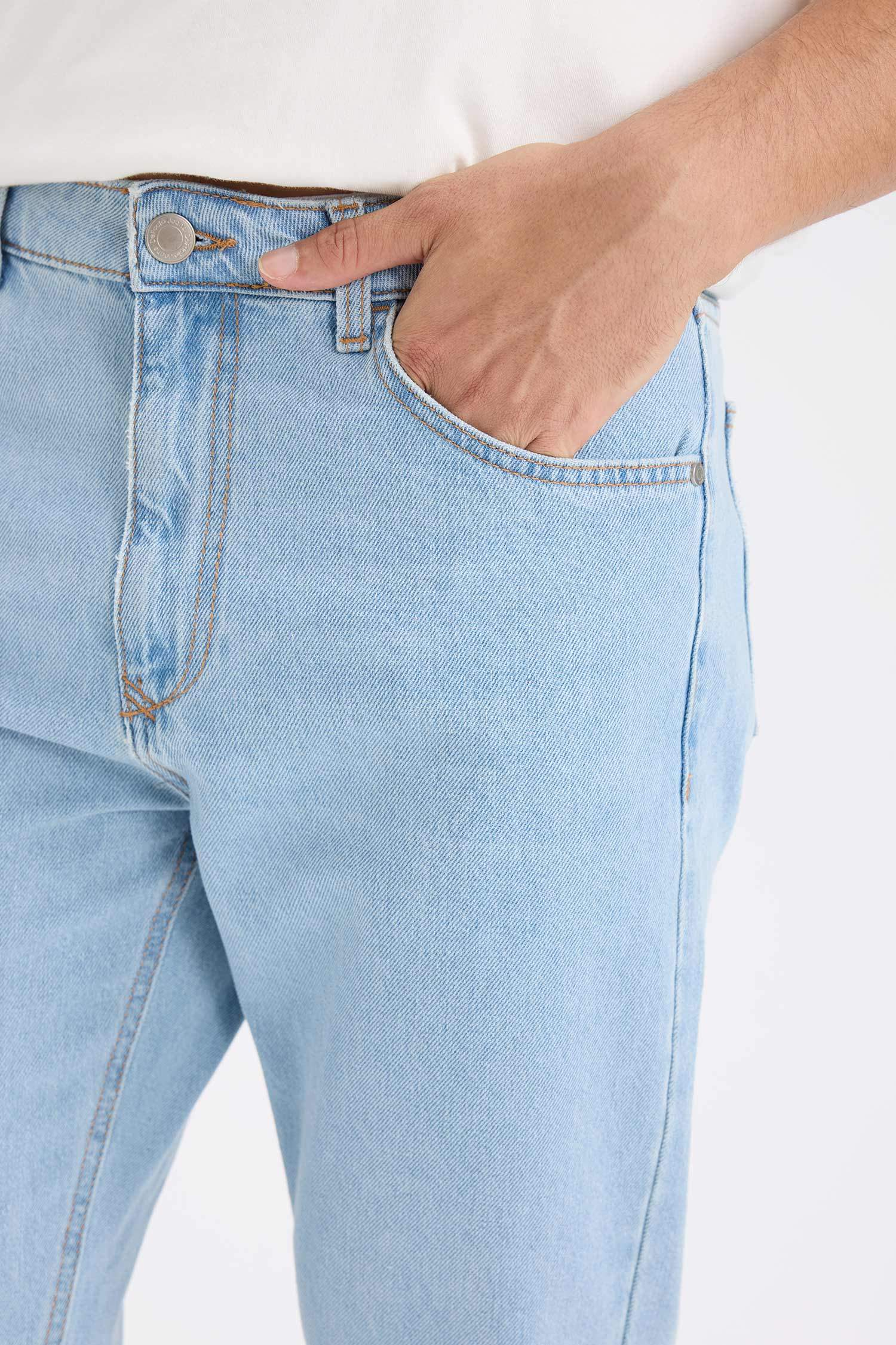 90's Slim Fit Skinny Leg Washed Jeans