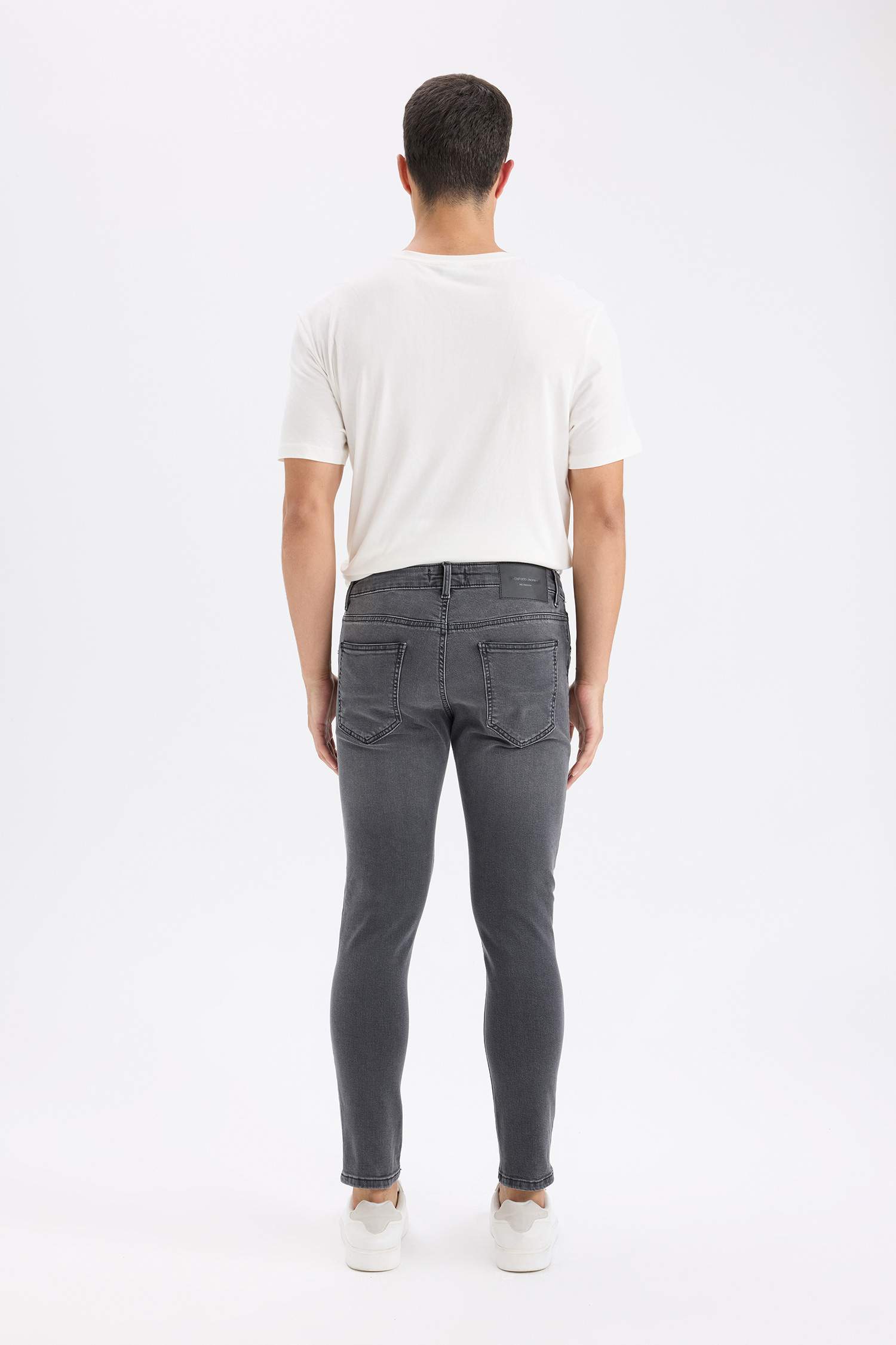 Skinny Comfort Fit Ripped Detailed Skinny Leg Jeans