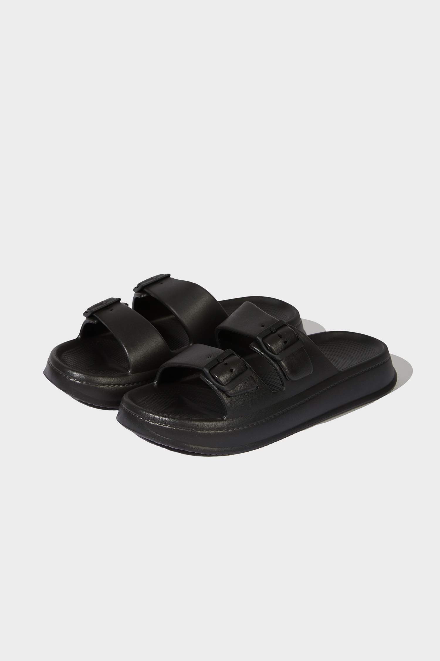 Boy Flat Sole Double Band Eva Slippers