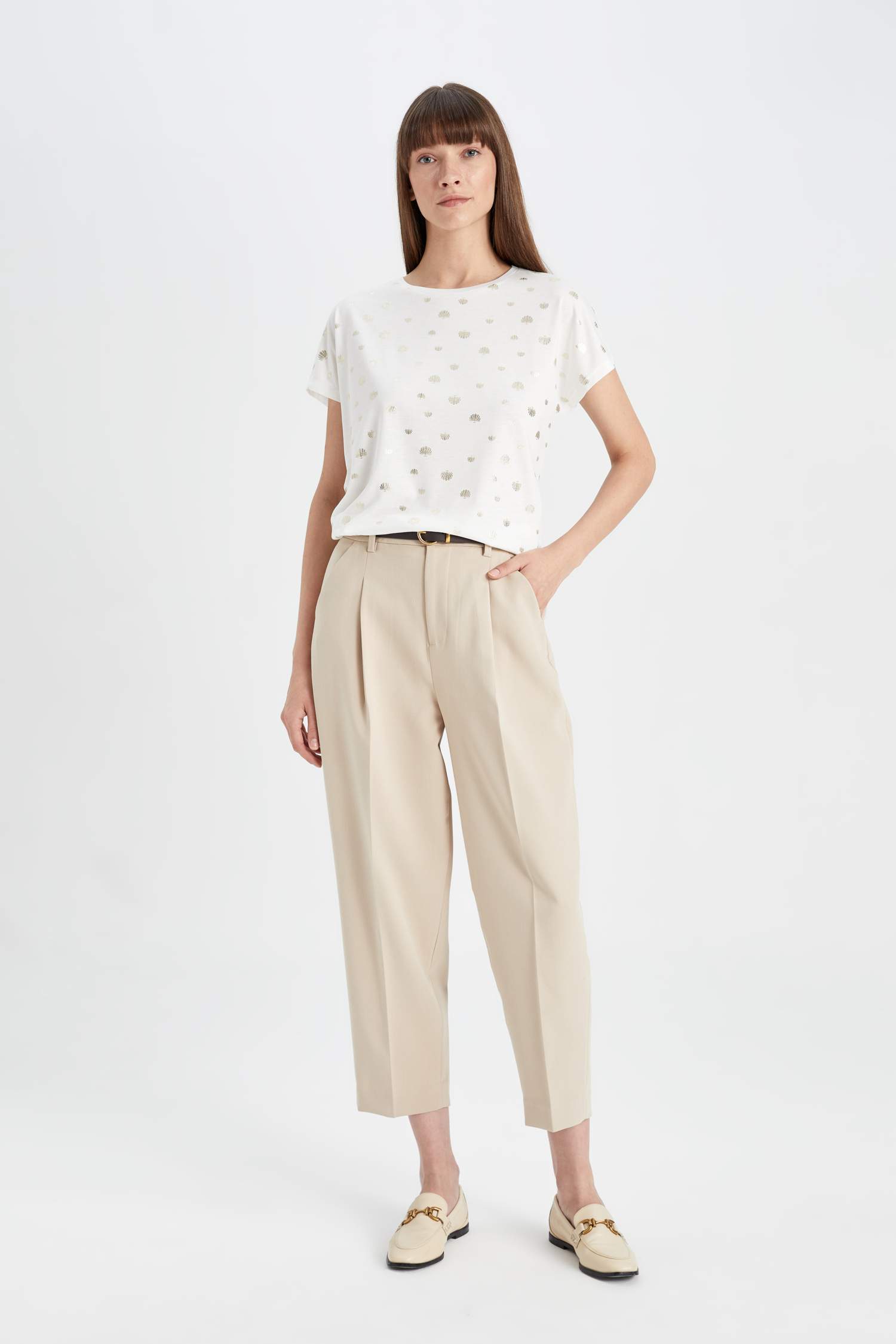 Crew Neck Short Sleeve T-Shirt