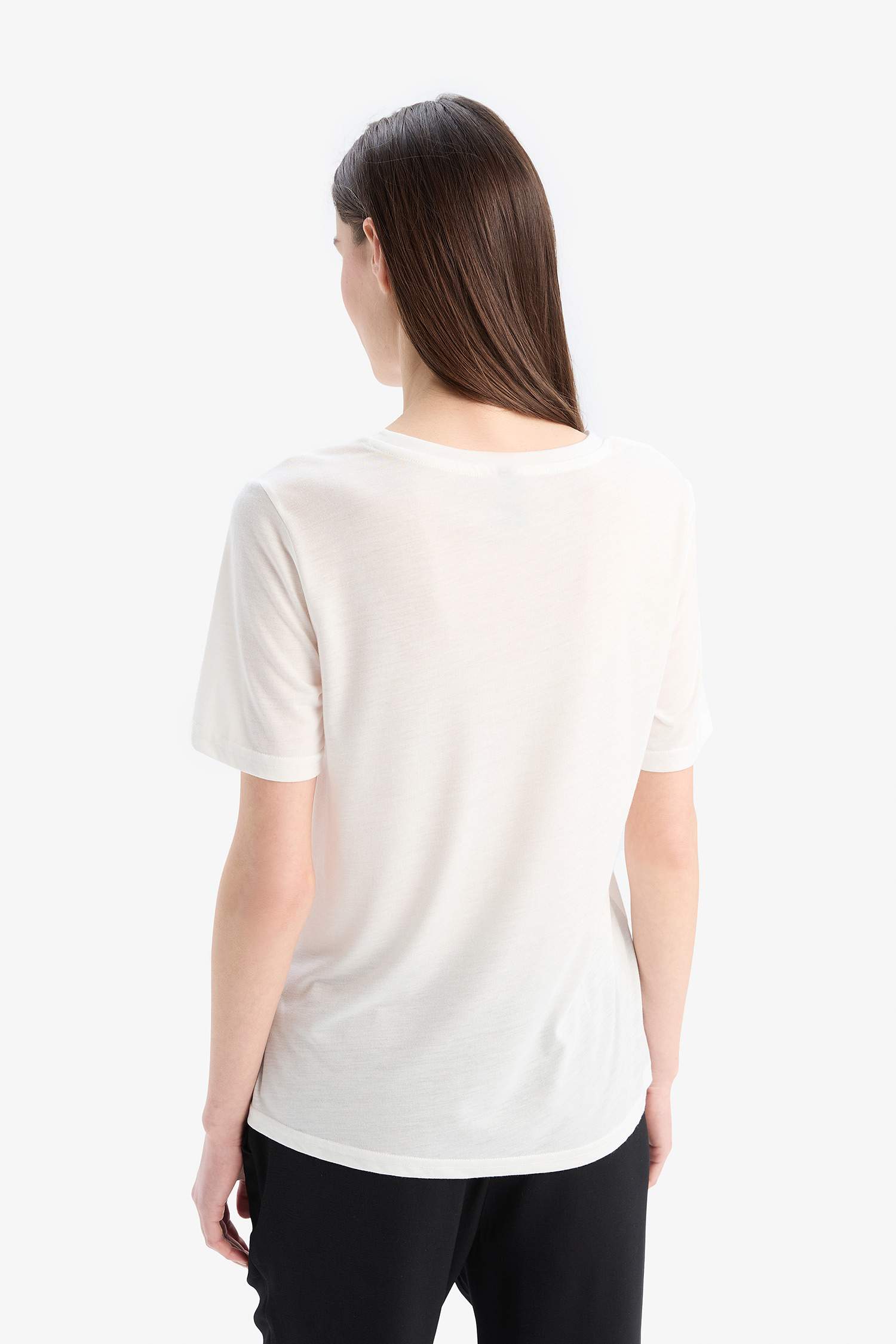 Regular Fit Crew Neck Short Sleeve T-Shirt