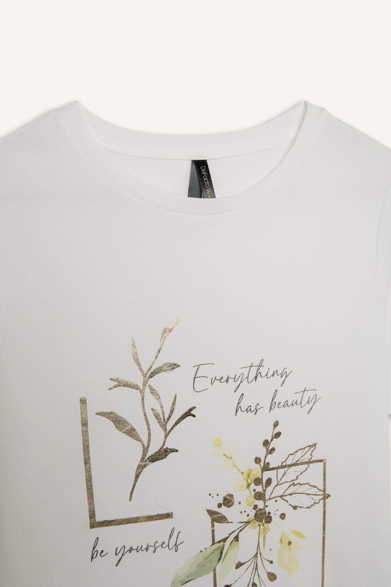 Regular Fit Crew Neck Short Sleeve T-Shirt